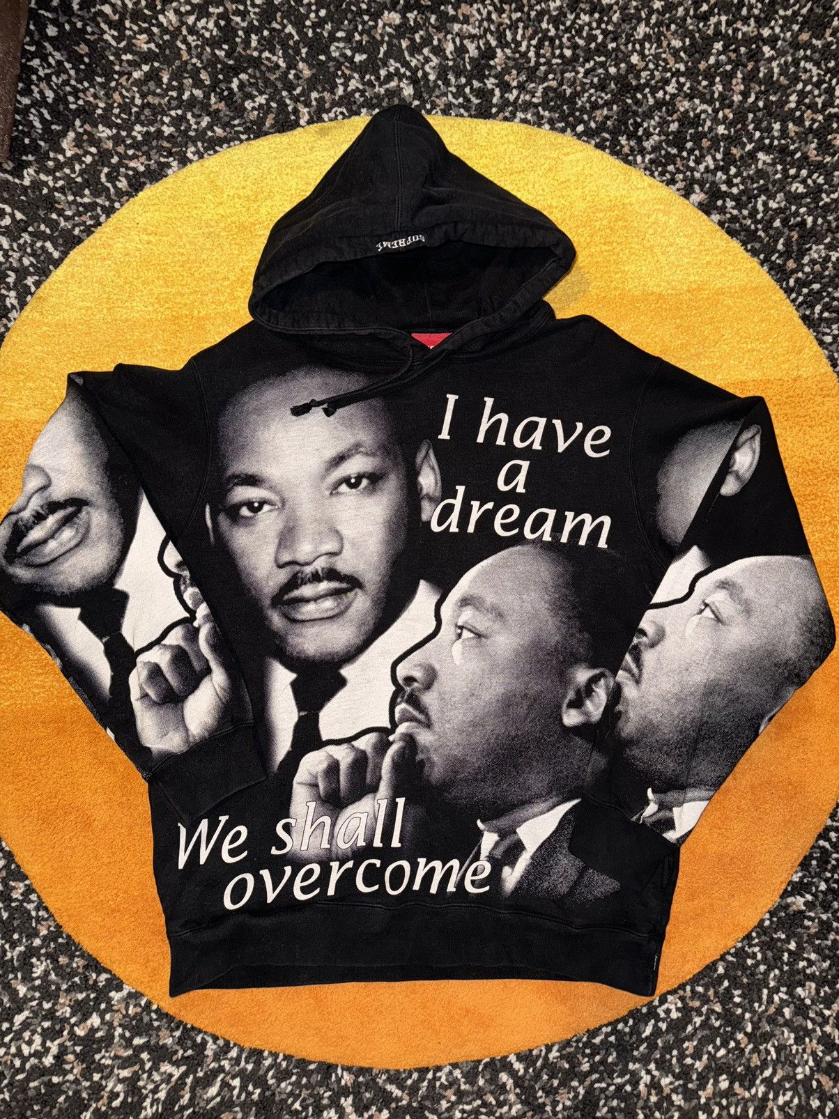 Supreme Supreme MLK “I HAVE A DREAM” all over print hoodie | Grailed