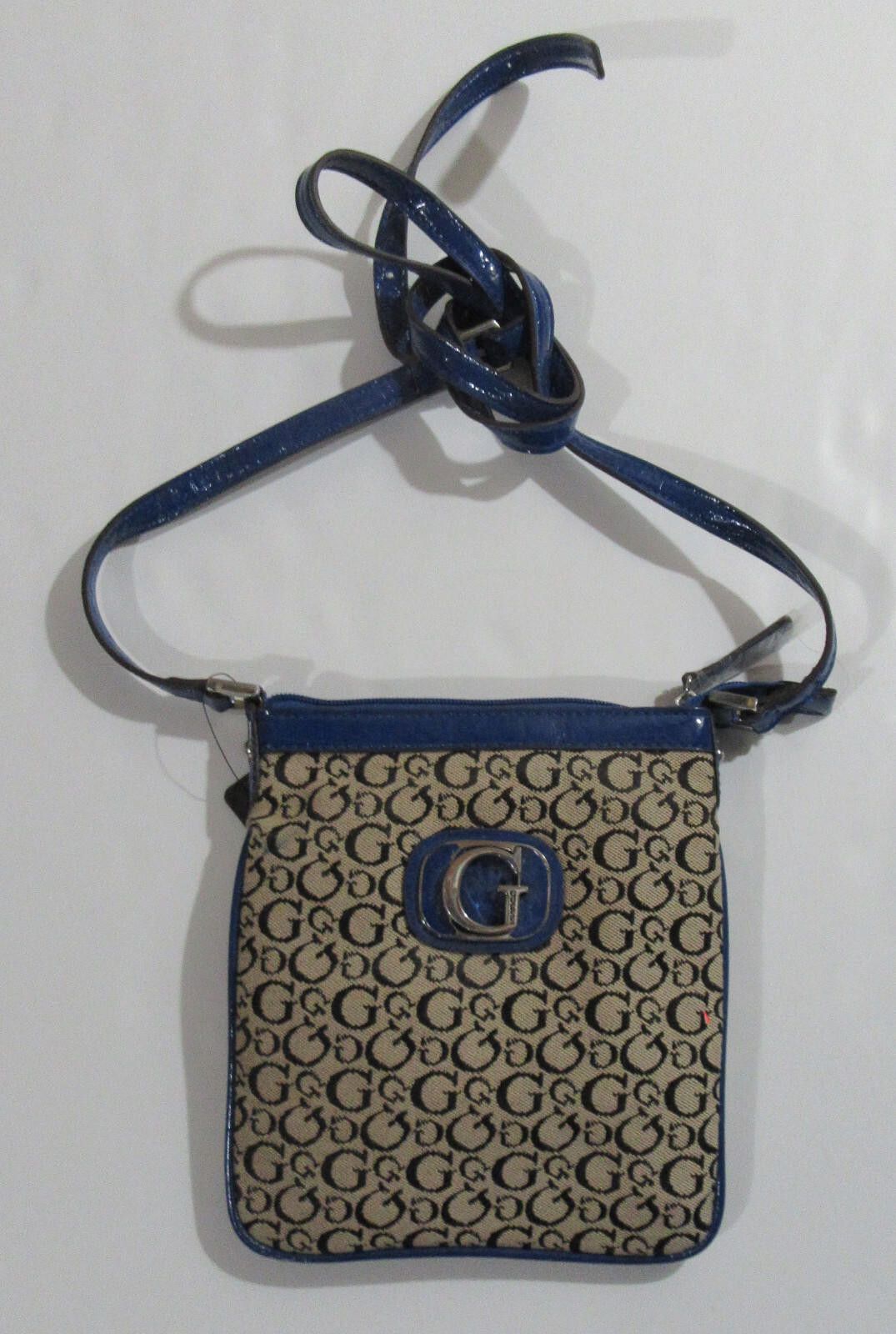 Guess Guess Abundance Mini Crossbody Xbody Bag Cobalt Multi Size ONE SIZE - 1 Thumbnail