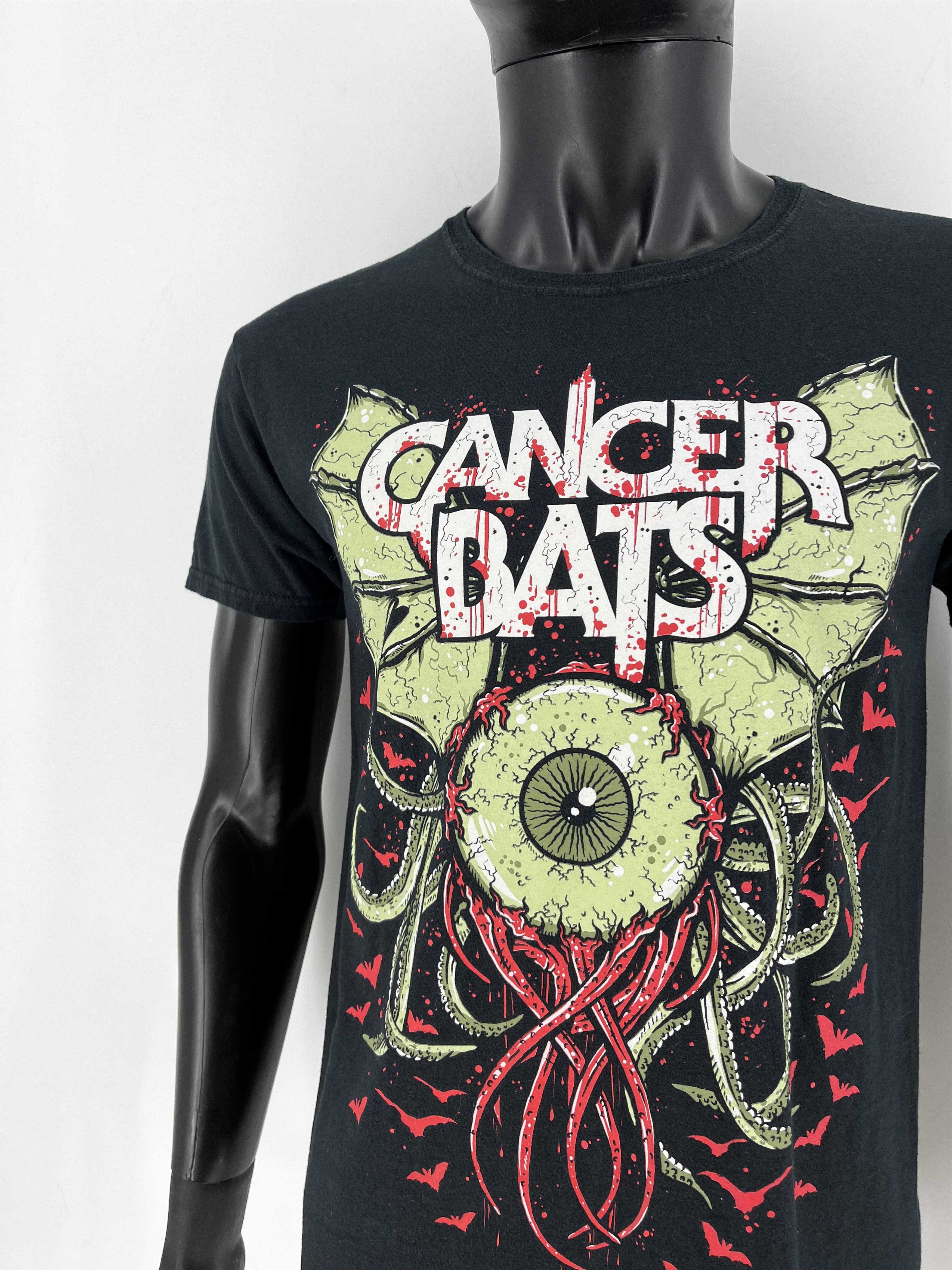 Band Tees Cancer Bats Vintage y2k Metal Band T-Shirt Size US M / EU 48-50 / 2 - 7 Thumbnail