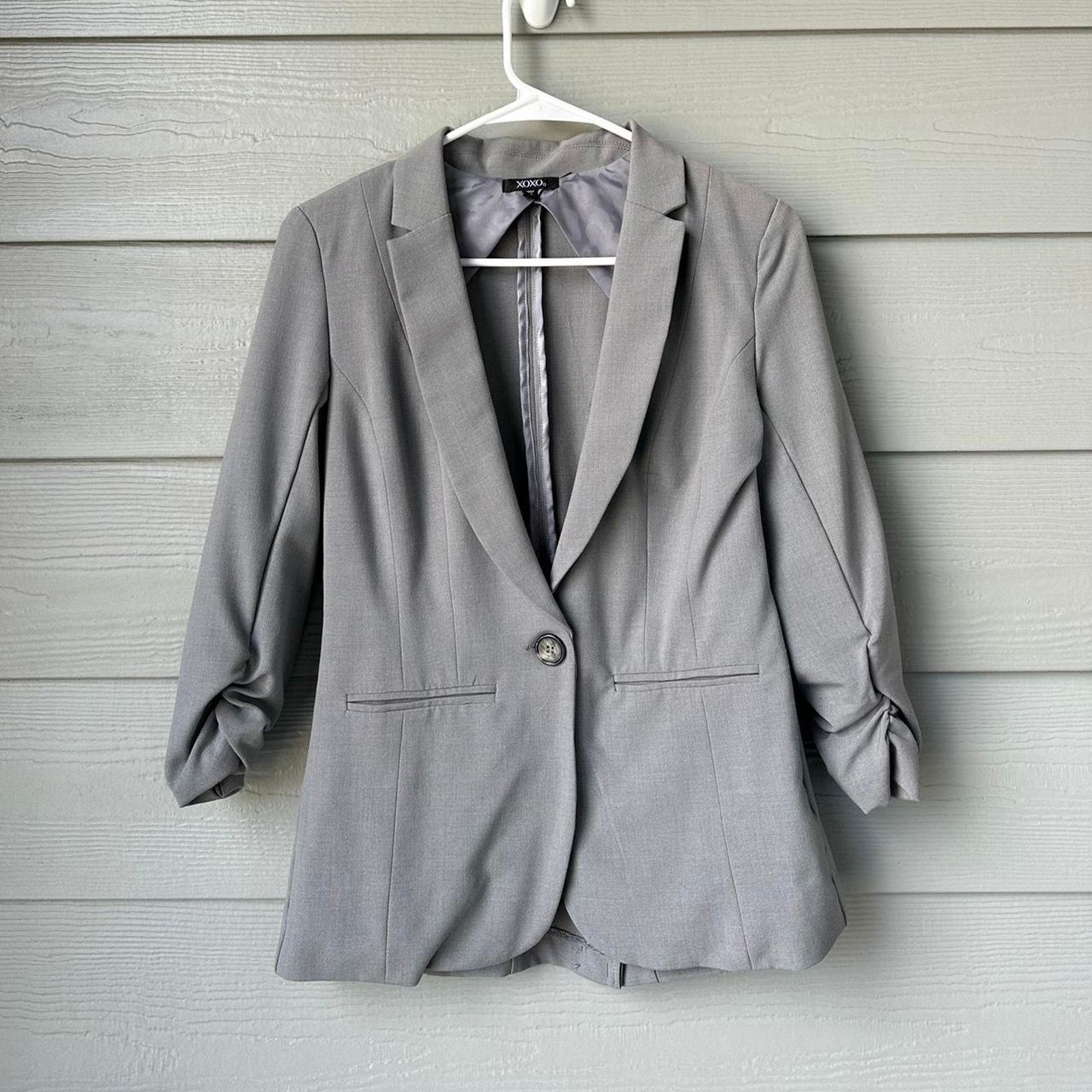 Other Grey blazer with puffy sleeves Size S / US 4 / IT 40 - 1 Thumbnail