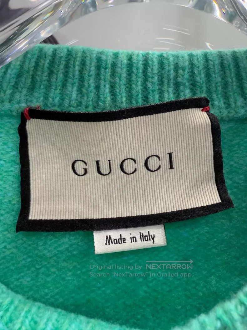 Gucci Gucci Little Deer Knitted Sweater Size L / US 10 / IT 46 - 3 Thumbnail