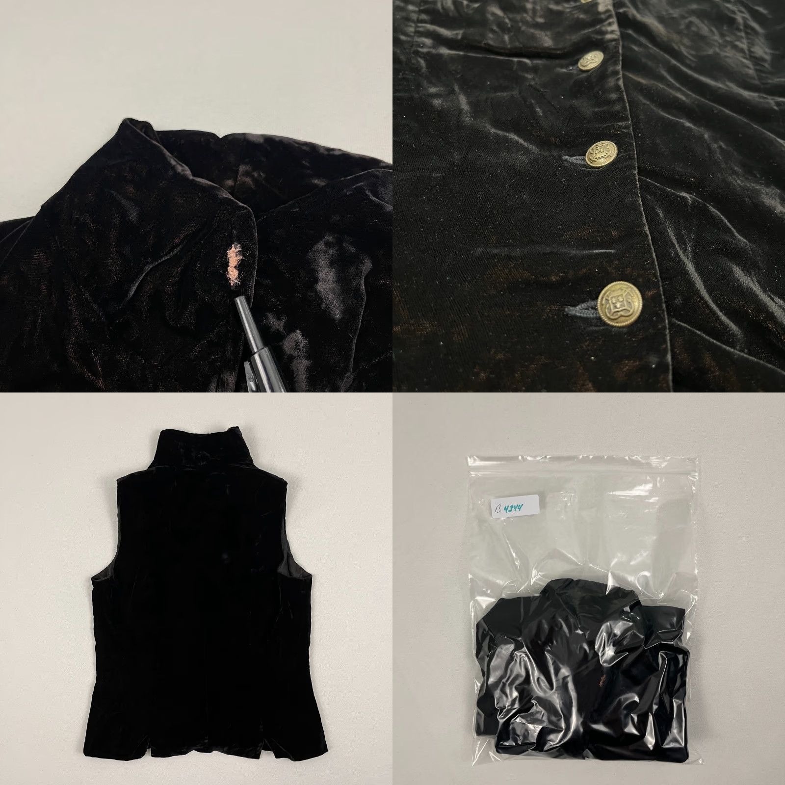 Vintage VINTAGE Breeches Waistcoat Womens Size 14 Dark Brown Witchy Whimsigoth USA Shirt Womens 14 Brown Gothic Retro 90s Y2K Size XL / US 12-14 / IT 48-50 - 8 Thumbnail