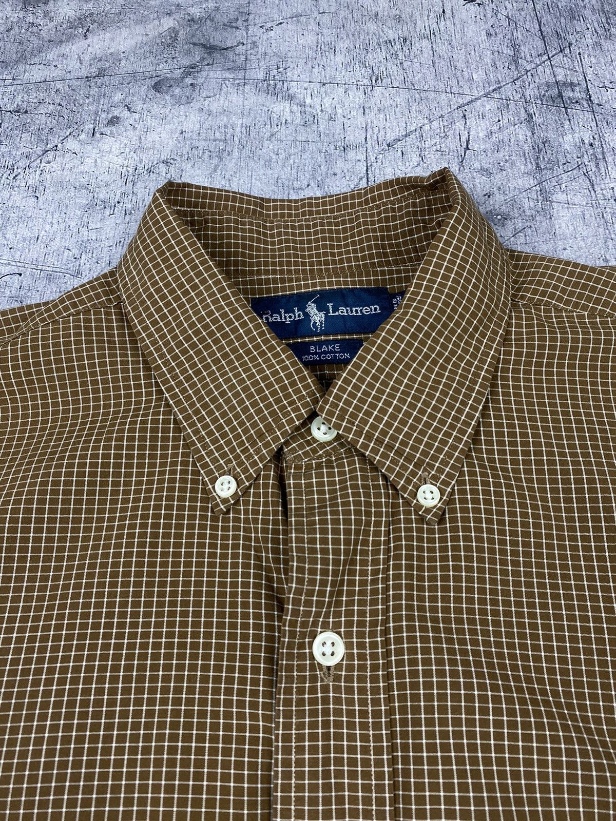 Lauren Ralph Lauren POLO RALPH LAUREN Checkered Button Up Shirt brown Size US L / EU 52-54 / 3 - 8 Thumbnail