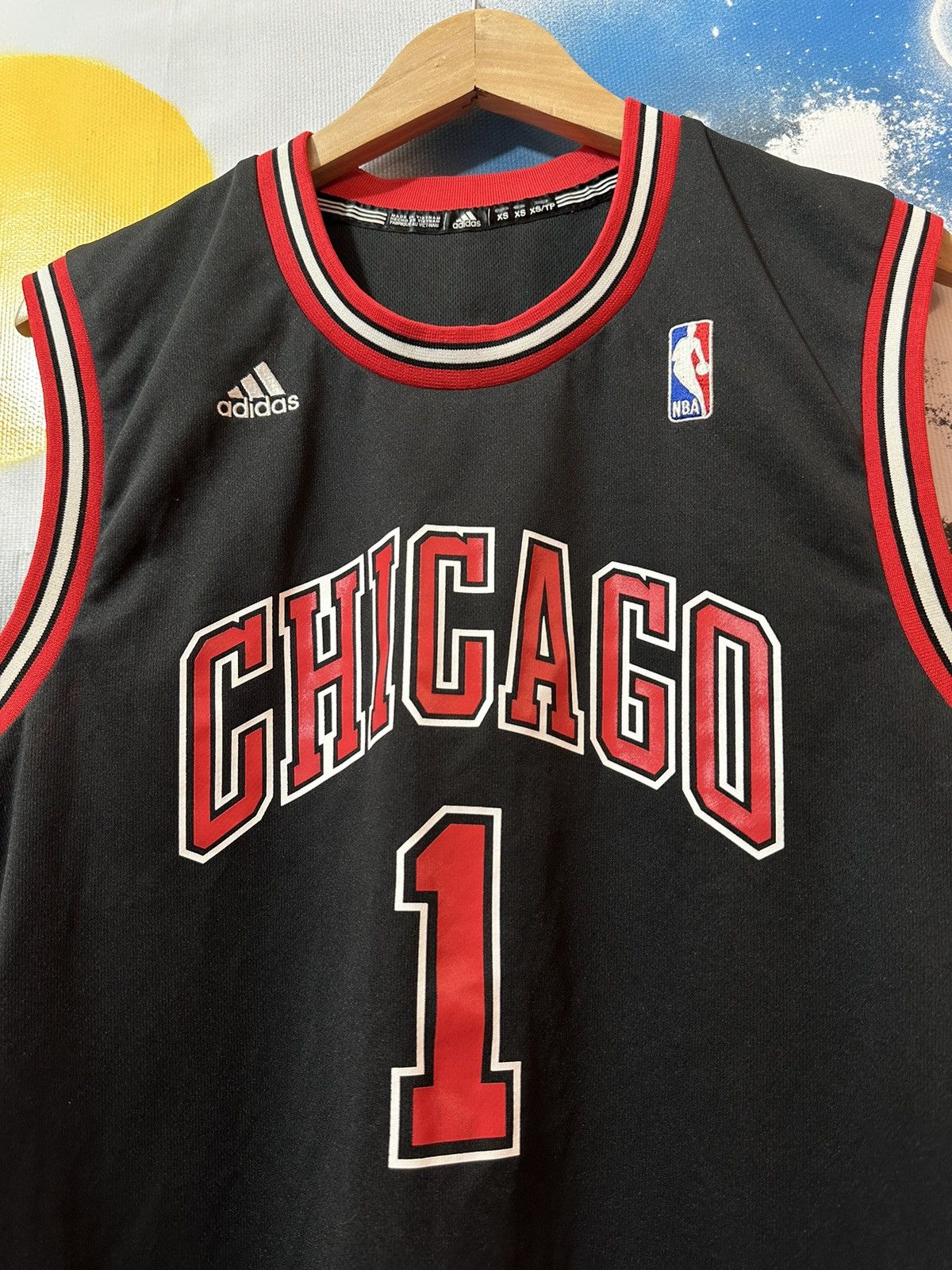 Adidas Adidas Chicago Bulls #1 Derrick Rose NBA Jersey Basketball Size US XS / EU 42 / 0 - 4 Thumbnail