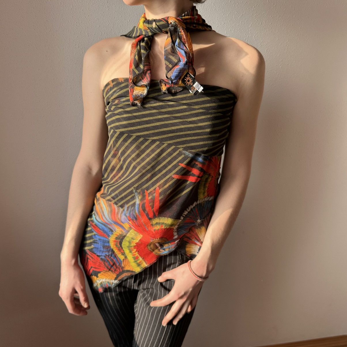 Jean Paul Gaultier Jean Paul Gaultier Soleil Dreamcatcher Pareo Mesh Dress Top Size XS / US 0-2 / IT 36-38 - 14 Thumbnail