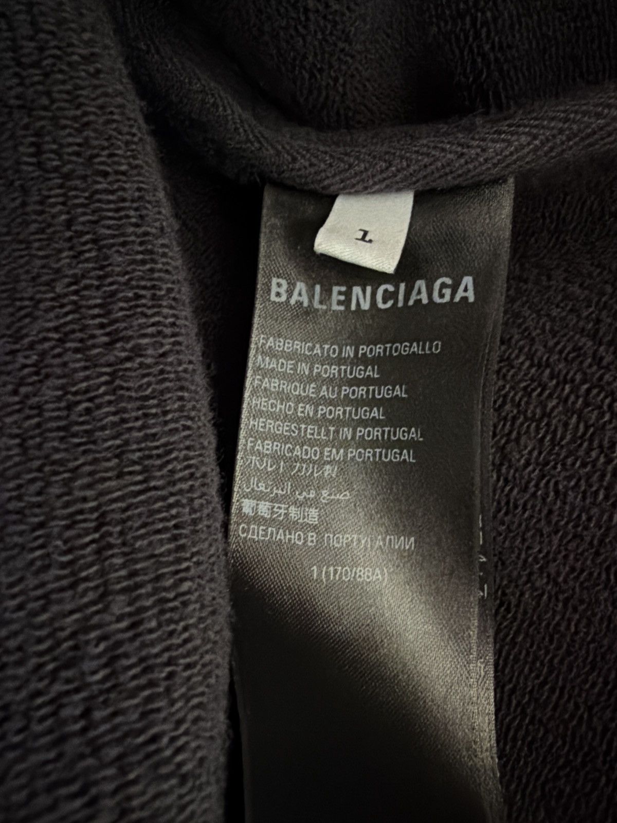 Balenciaga Balenciaga Runway Scarf Bomber Jacket Black Size L Size US L / EU 52-54 / 3 - 5 Thumbnail