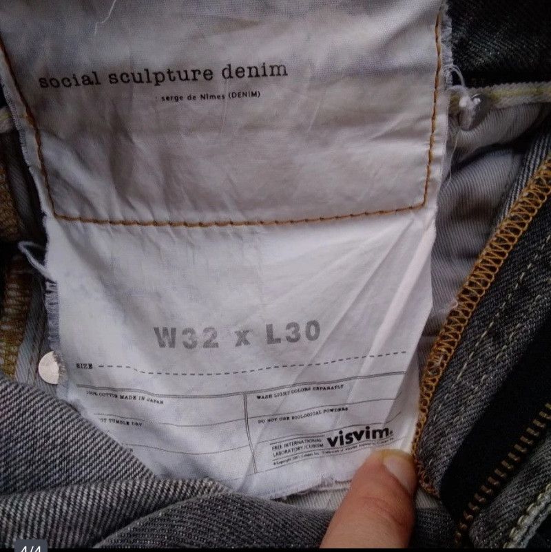 Visvim visvim social sculpture denim Size US 32 / EU 48 - 6 Thumbnail