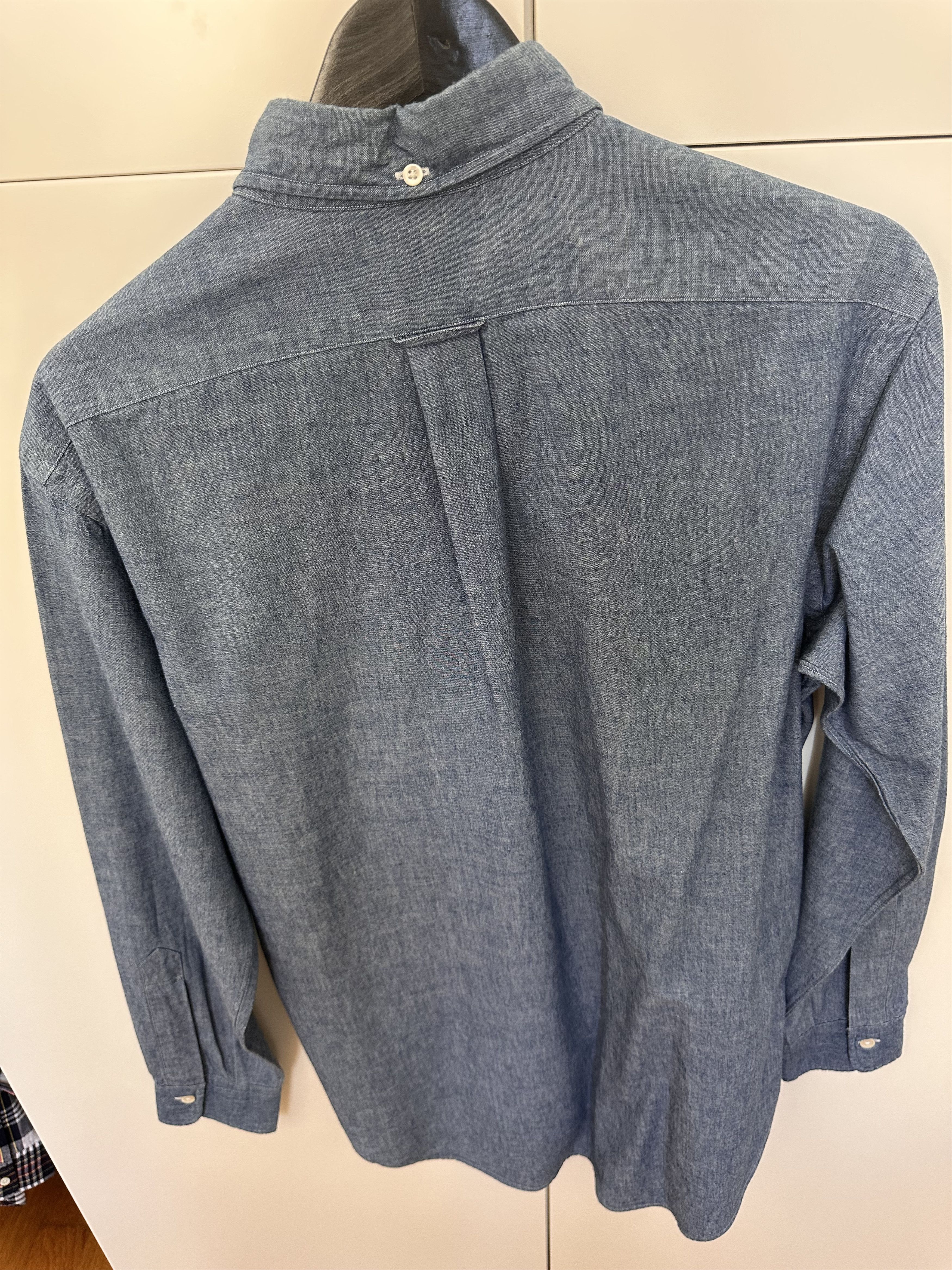 Kamakura Kamakura Indigo Chambray Button-Down Shirt Size US L / EU 52-54 / 3 - 5 Thumbnail