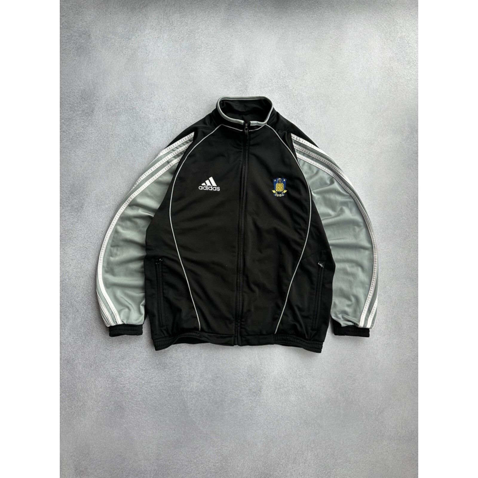 Adidas VTG Adidas Brondby Football 00s Track Jacket Size US S / EU 44-46 / 1 - 1 Thumbnail