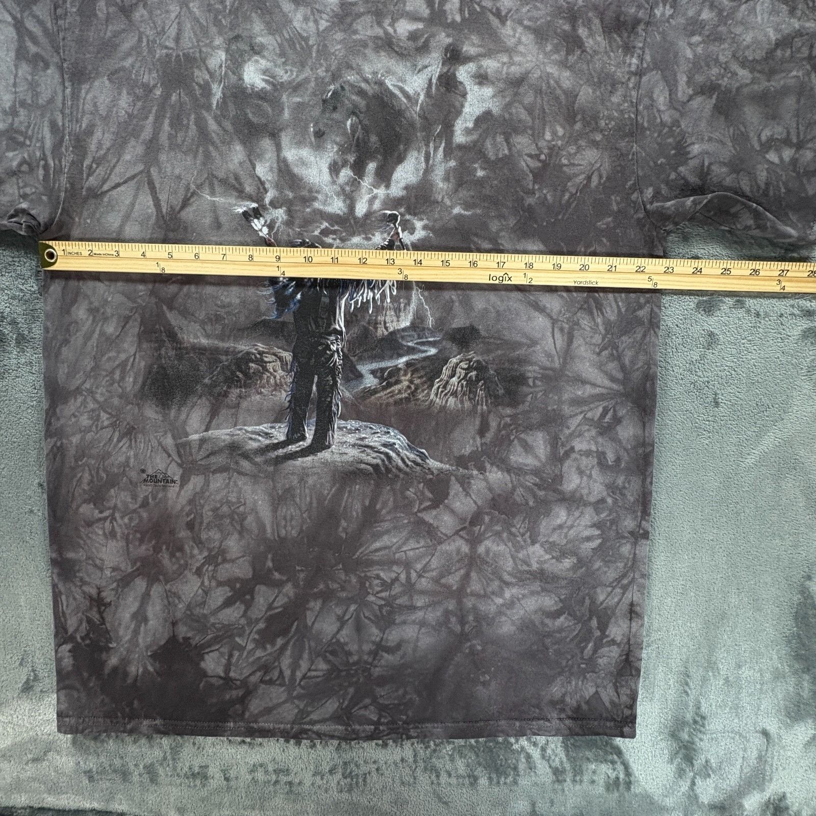 The Mountain VTG 2003 The Mountain Native American Spirit Warrior Tie Dye Size US L / EU 52-54 / 3 - 5 Thumbnail