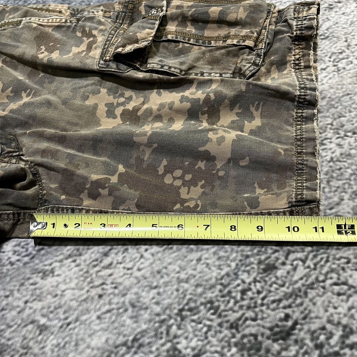 Route 66 Vintage Y2K Route 66 Camo Cargo Shorts Utility Baggy 32 Size US 32 / EU 48 - 11 Thumbnail