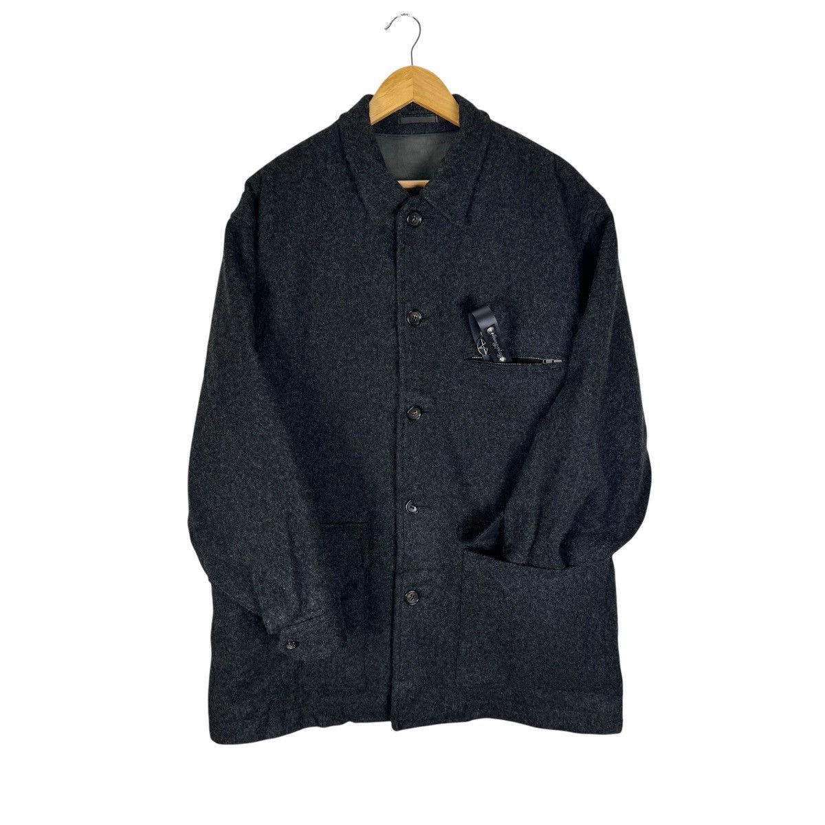 Comme des Garcons Homme 🔥80s CDG HOMME WOOL OVERSIZE JACKET Size US M / EU 48-50 / 2 - 1 Thumbnail