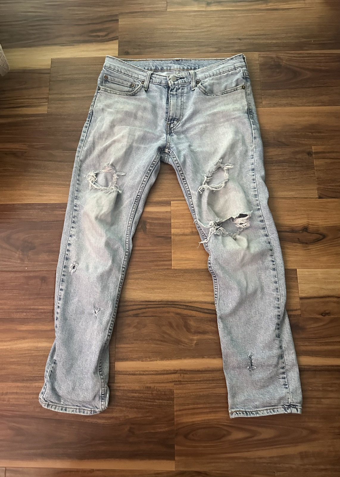 Levi's Vintage Clothing Vintage Levi’s 511 31x30 ripped jeans Size US 31 - 1 Thumbnail