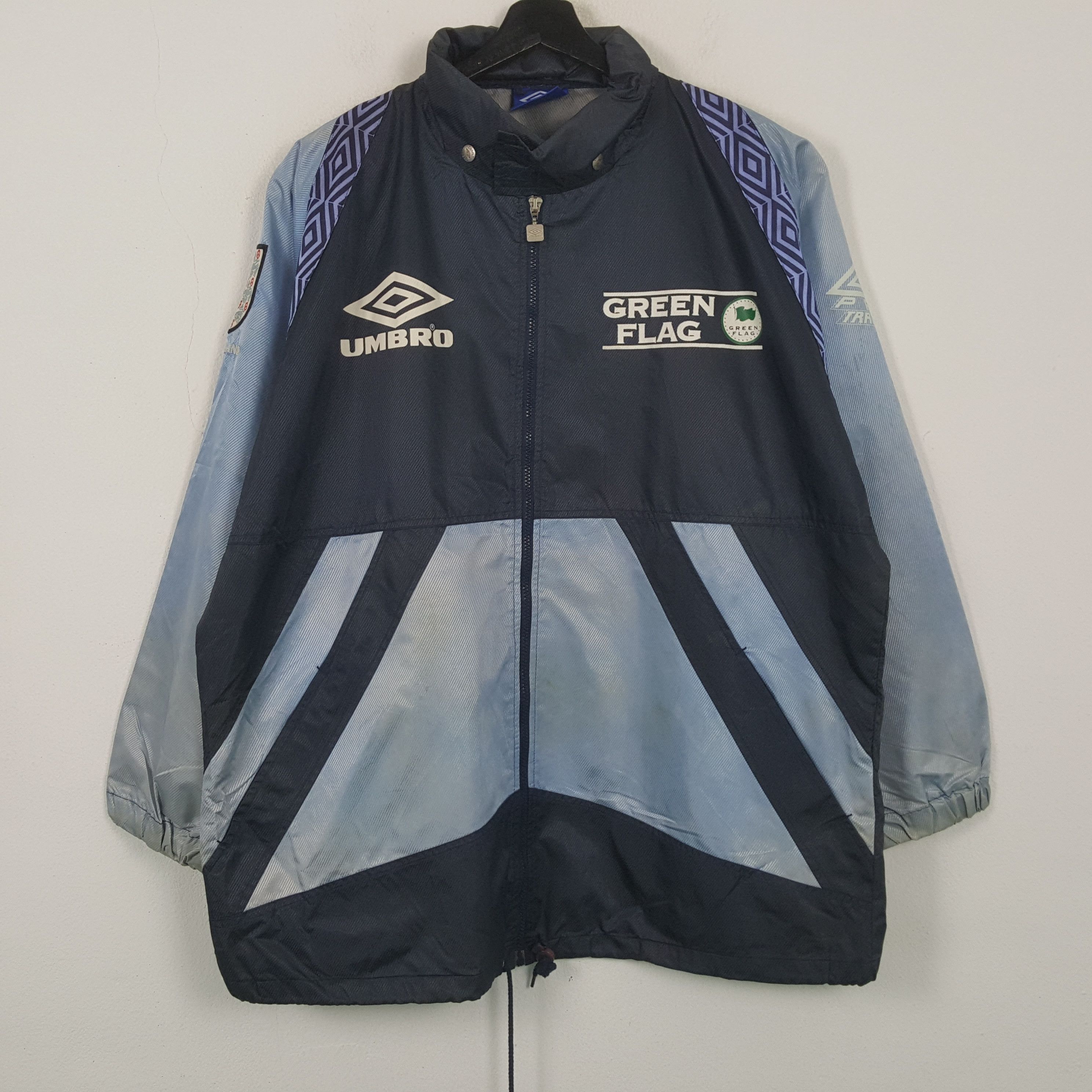 Umbro England Green Flag Umbro Sportswear Jacket RR6 Size US XXL / EU 58 / 5 - 3 Thumbnail