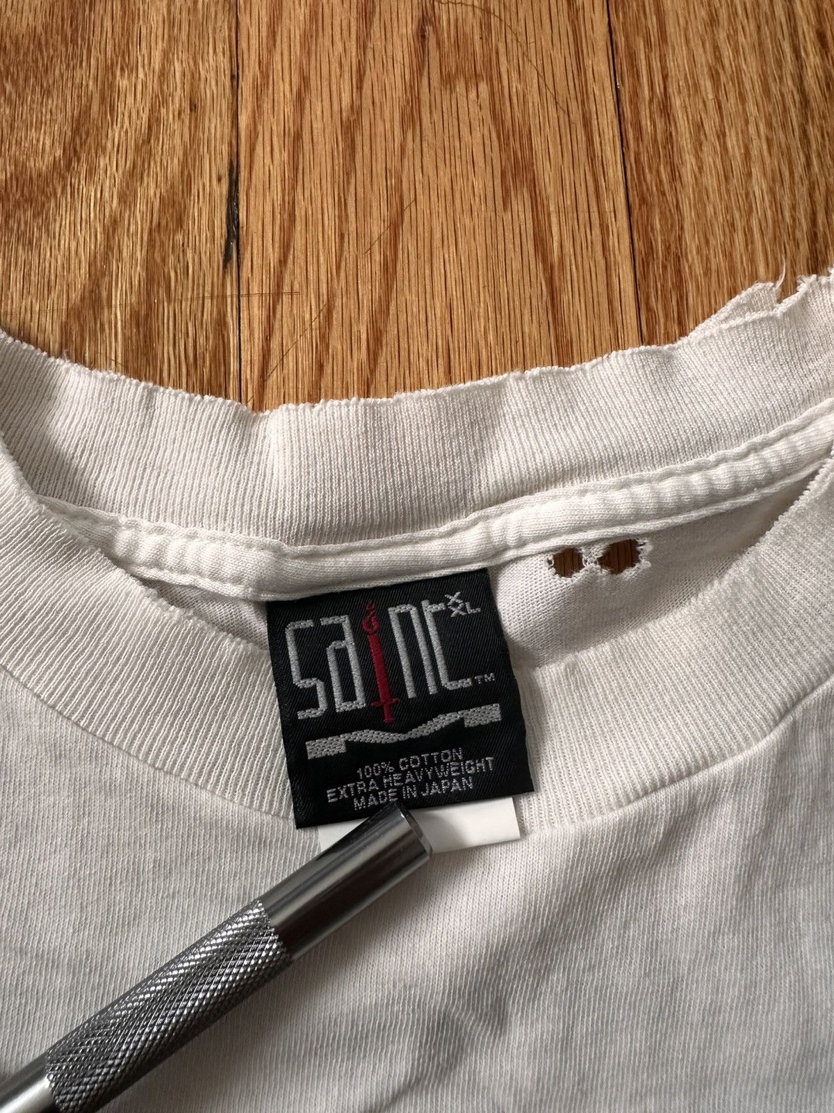 Saint Michael Saint mxxxxxx tee Size US XXL / EU 58 / 5 - 5 Thumbnail