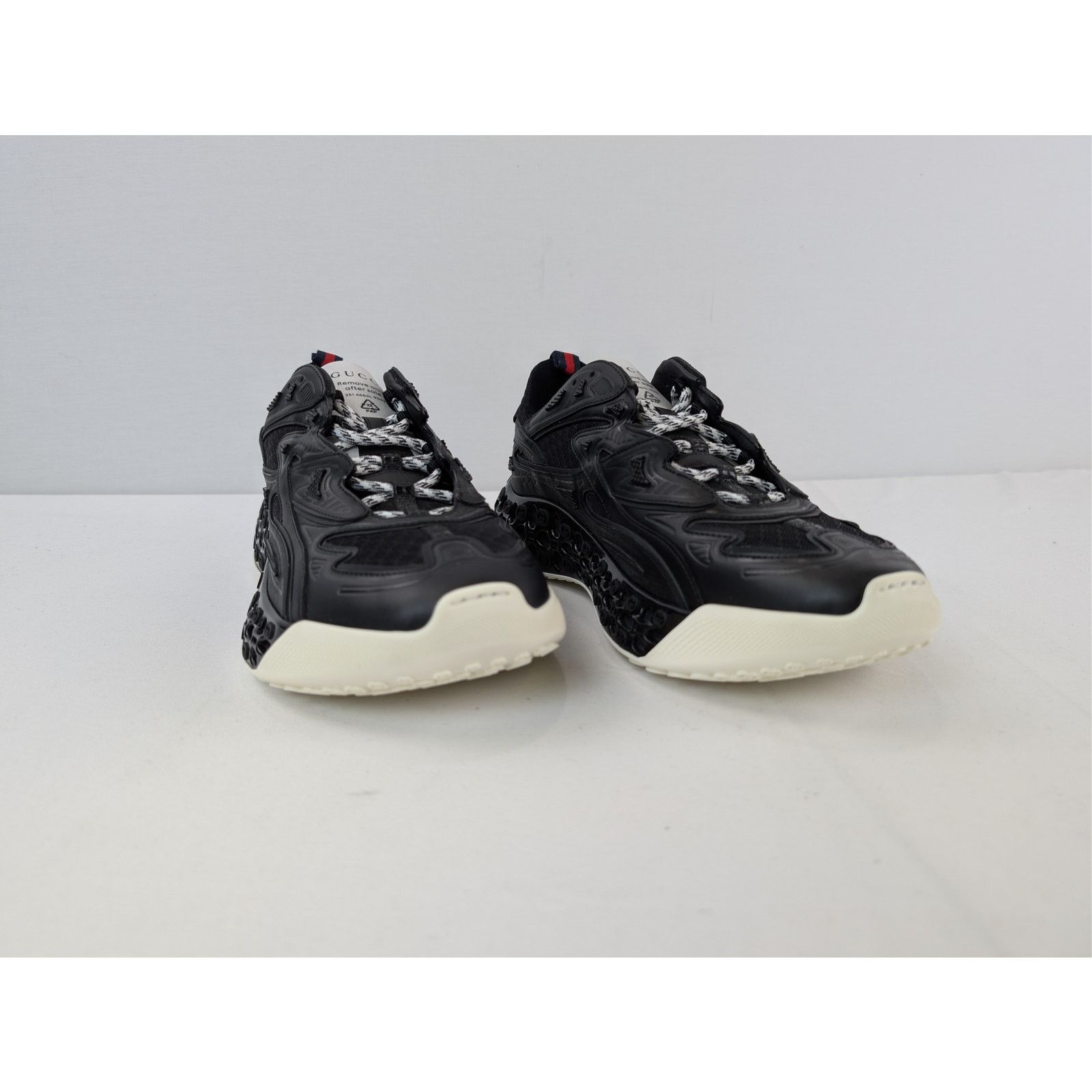 Gucci o1rshd1 Cub3d Trainer Sneakers in black Demetra and mesh Size US 8.5 / EU 41-42 - 5 Thumbnail