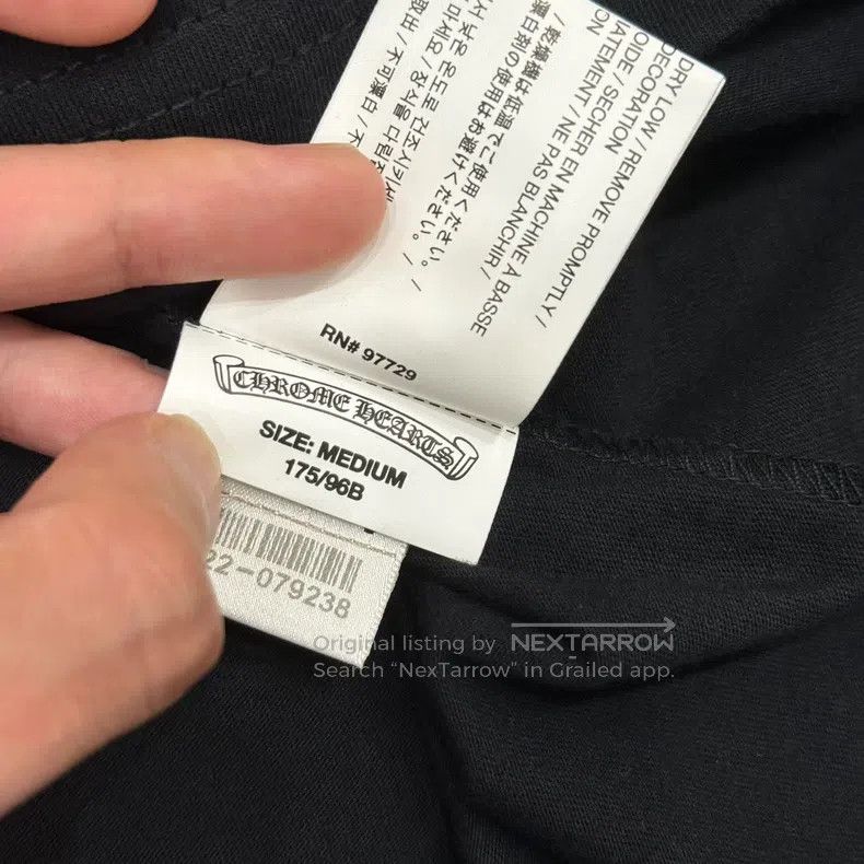 Chrome Hearts CHROME HEARTS Size M Black colorful horseshoe short sleeves Size US M / EU 48-50 / 2 - 7 Thumbnail