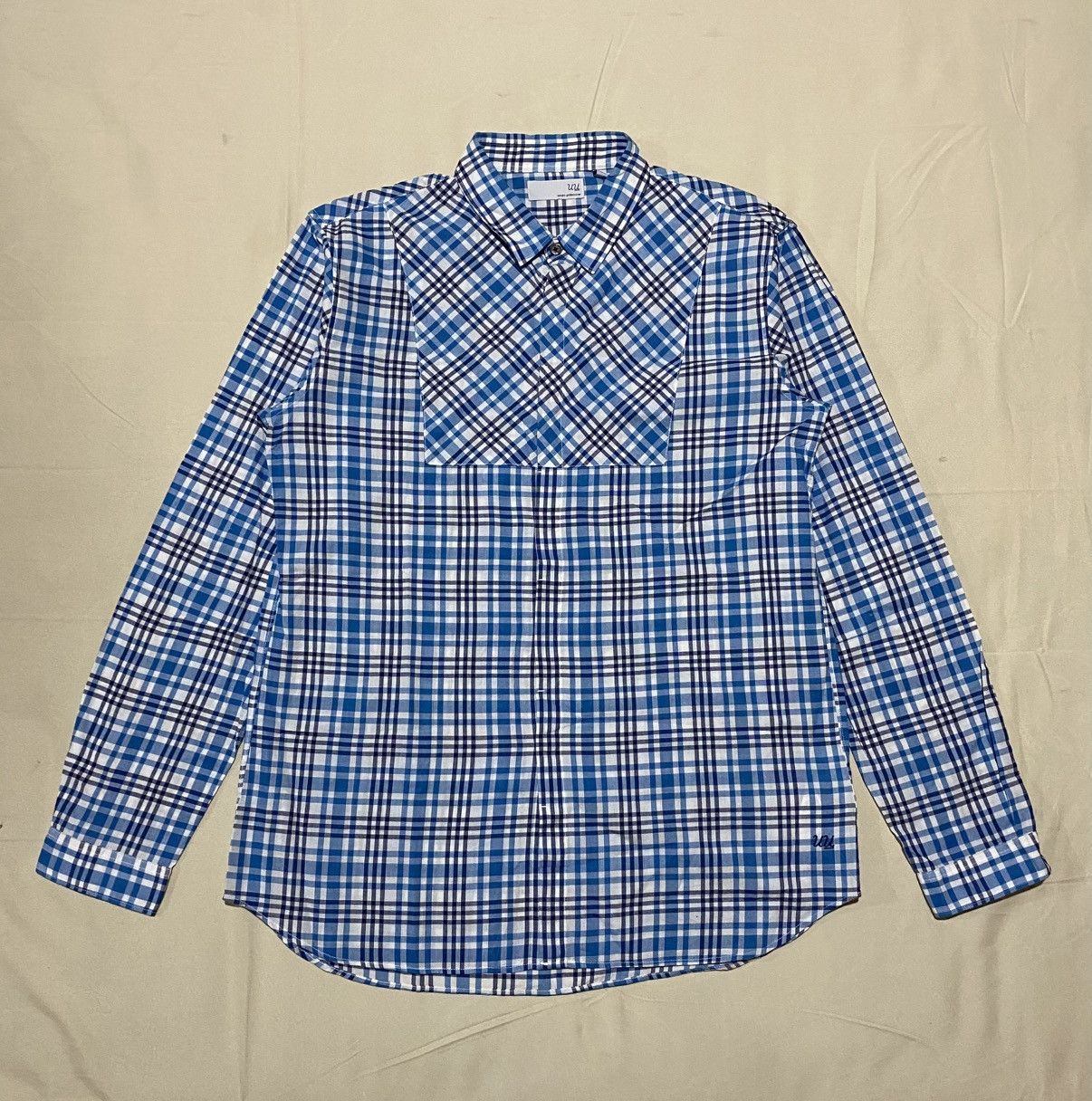 Undercover Uniqlo Undercover Gingham Shirt Button Size US L / EU 52-54 / 3 - 1 Thumbnail