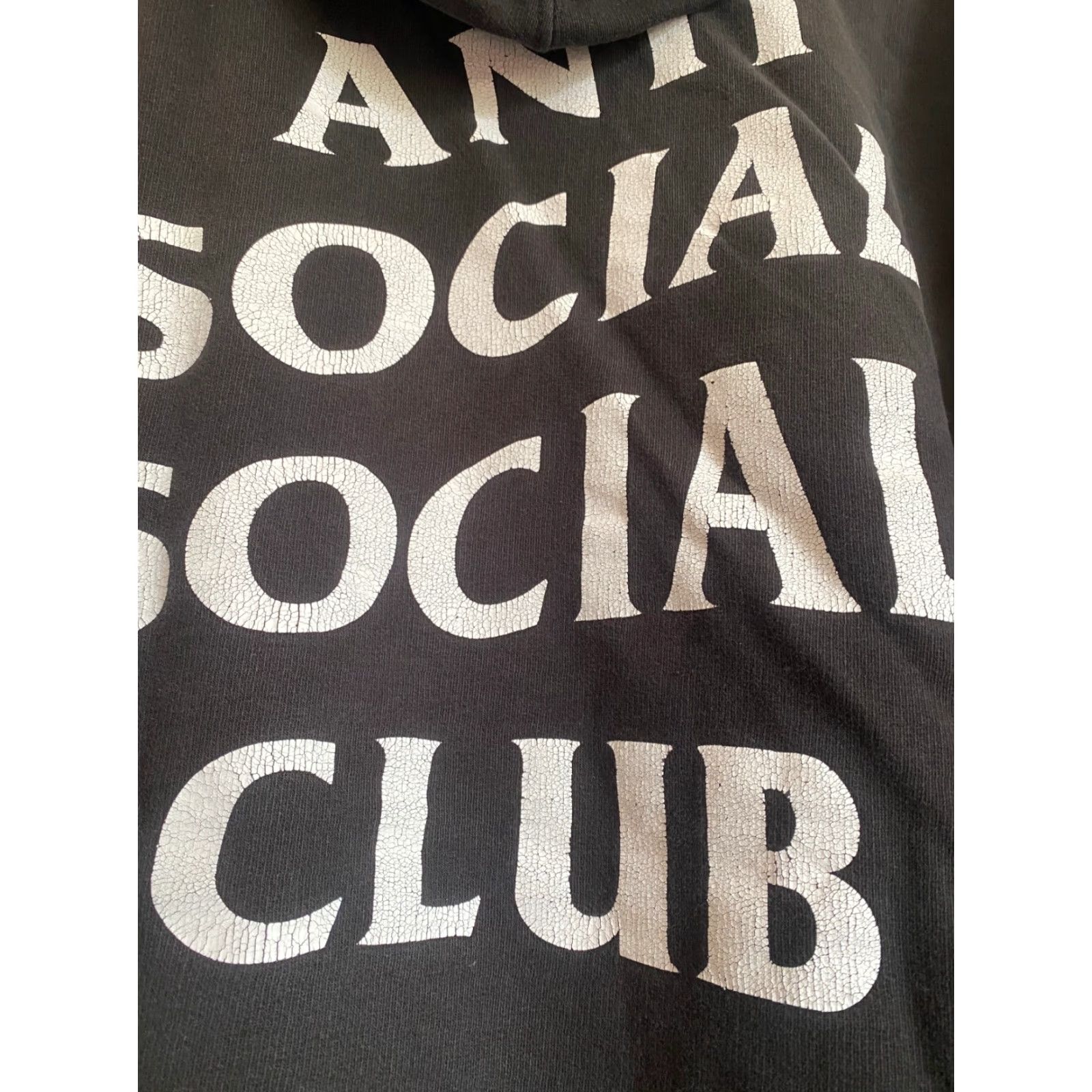 Anti Social Social Club Anti Social Social Club Hoodie Mens L Black Double-Sided SS4500P Graphic Print Hooded Pullover Streetwear Size US L / EU 52-54 / 3 - 5 Thumbnail