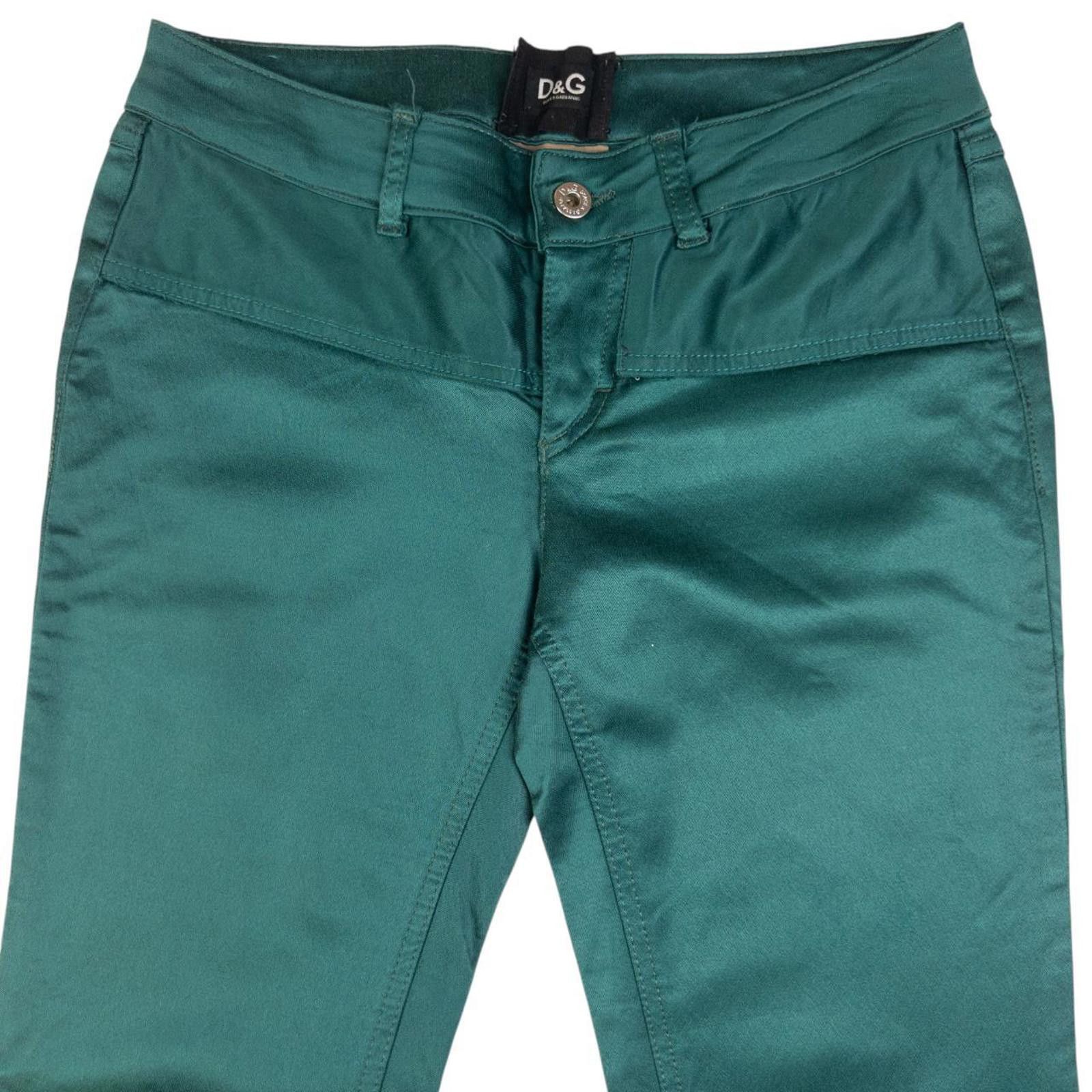 Dolce & Gabbana Vintage Dolce & Gabbana Low Rise Trousers Womens Size W30 Size 30" / US 8 / IT 44 - 4 Thumbnail