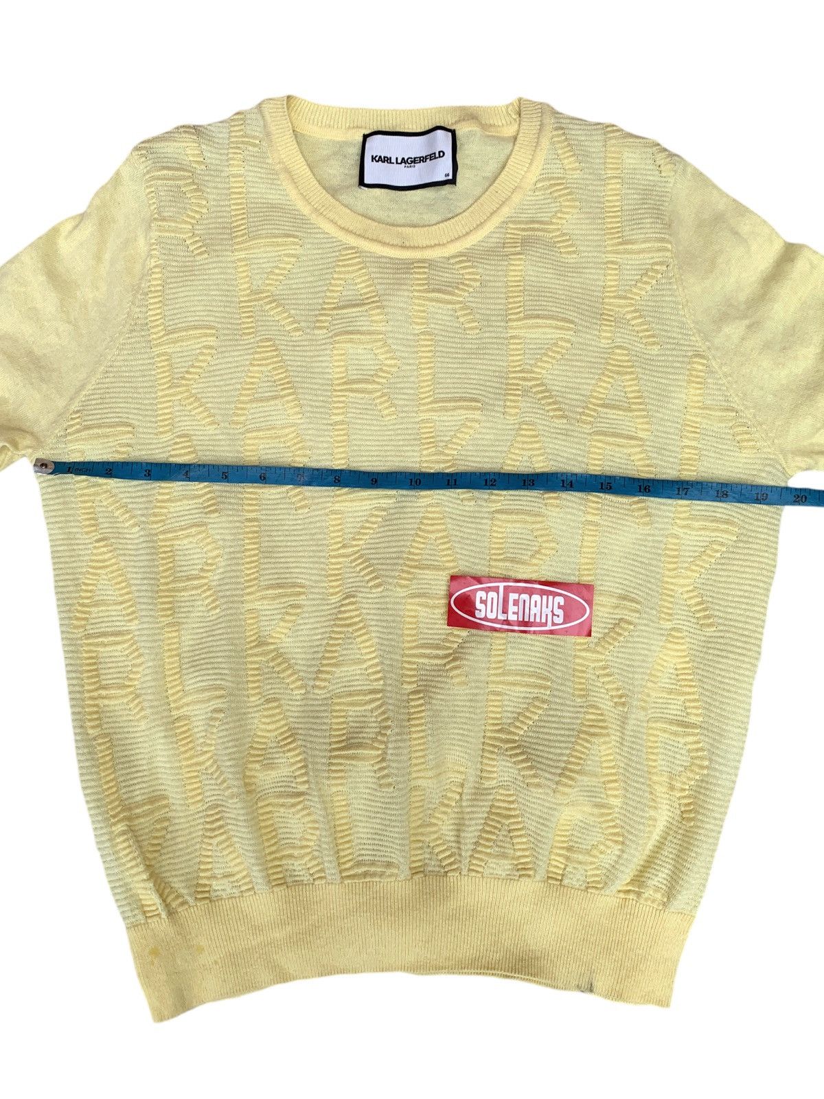 Karl Lagerfeld Karl lagerfeld paris short sleeve sweater Size S / US 4 / IT 40 - 5 Thumbnail