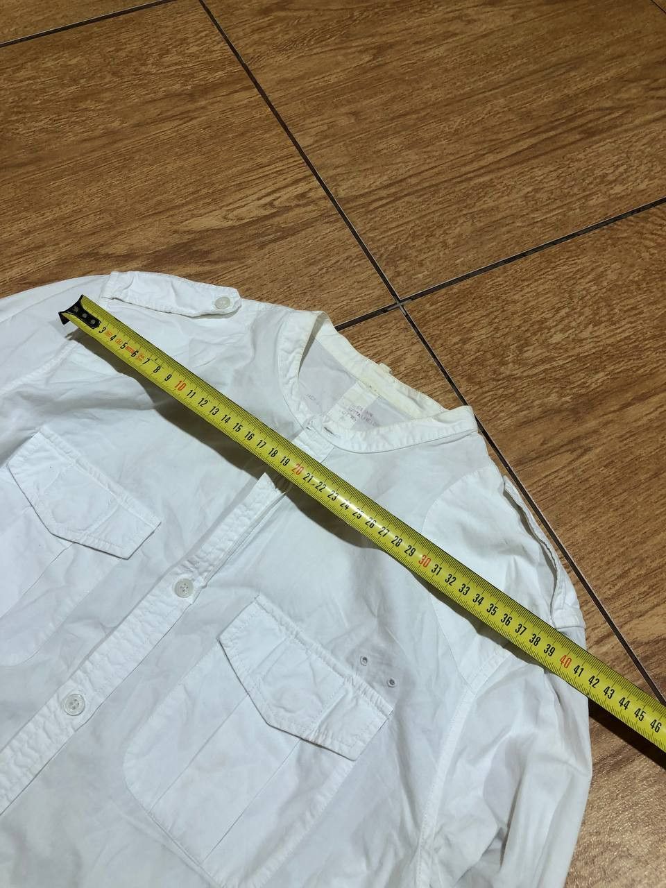 Allsaints AllSaints White Casual Shirts & Tops CASUAL STREETWEAR Size US S / EU 44-46 / 1 - 9 Thumbnail