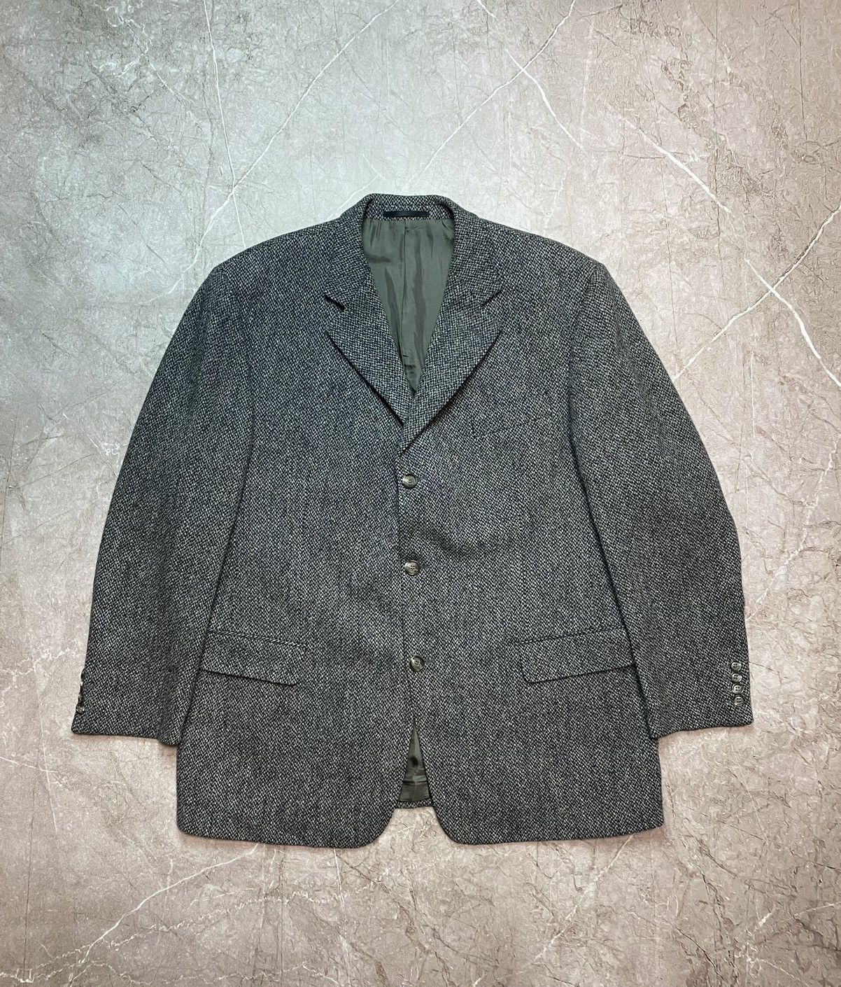 Harris Tweed Harris Tweed Woll Blazer Size 54L - 1 Thumbnail