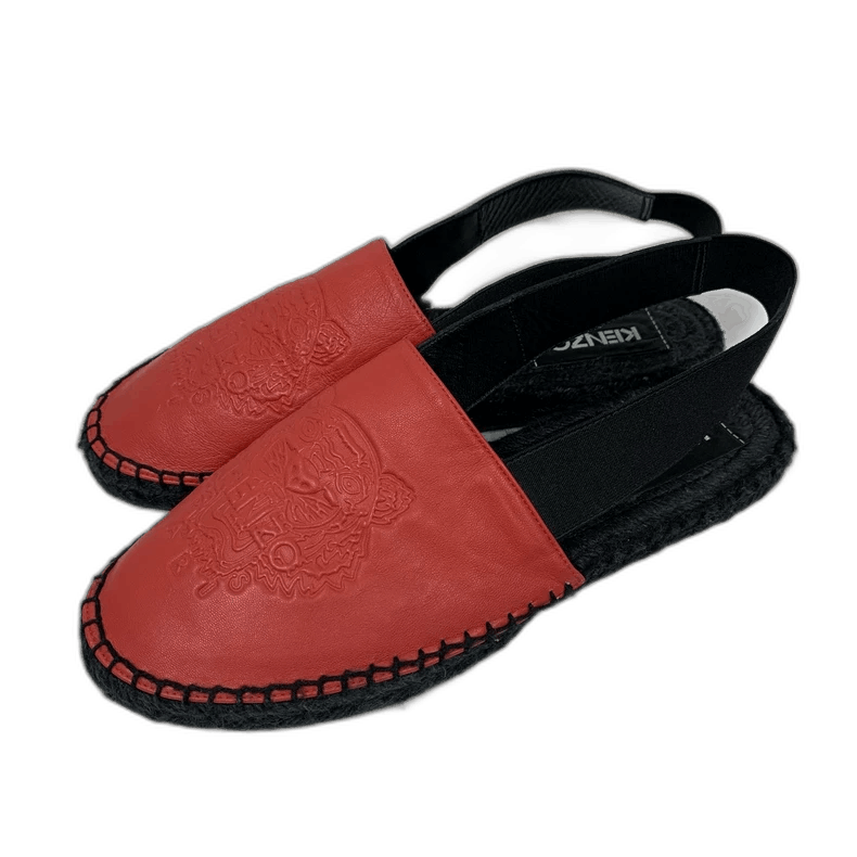 Kenzo Kenzo Red Tiger Head Slingback Shoes Size US 7 / IT 37 - 1 Thumbnail