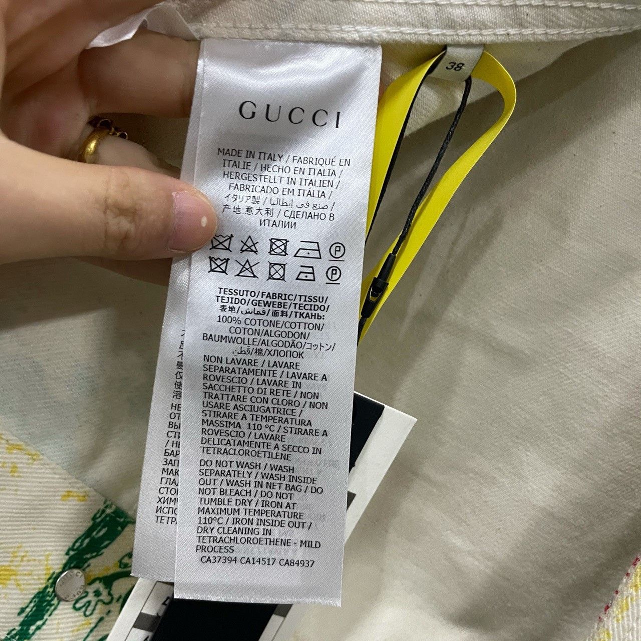 Gucci Gucci Size 38 Mickey's animated printed jacket 2501-Nextarr Size US XXS / EU 40 - 4 Thumbnail