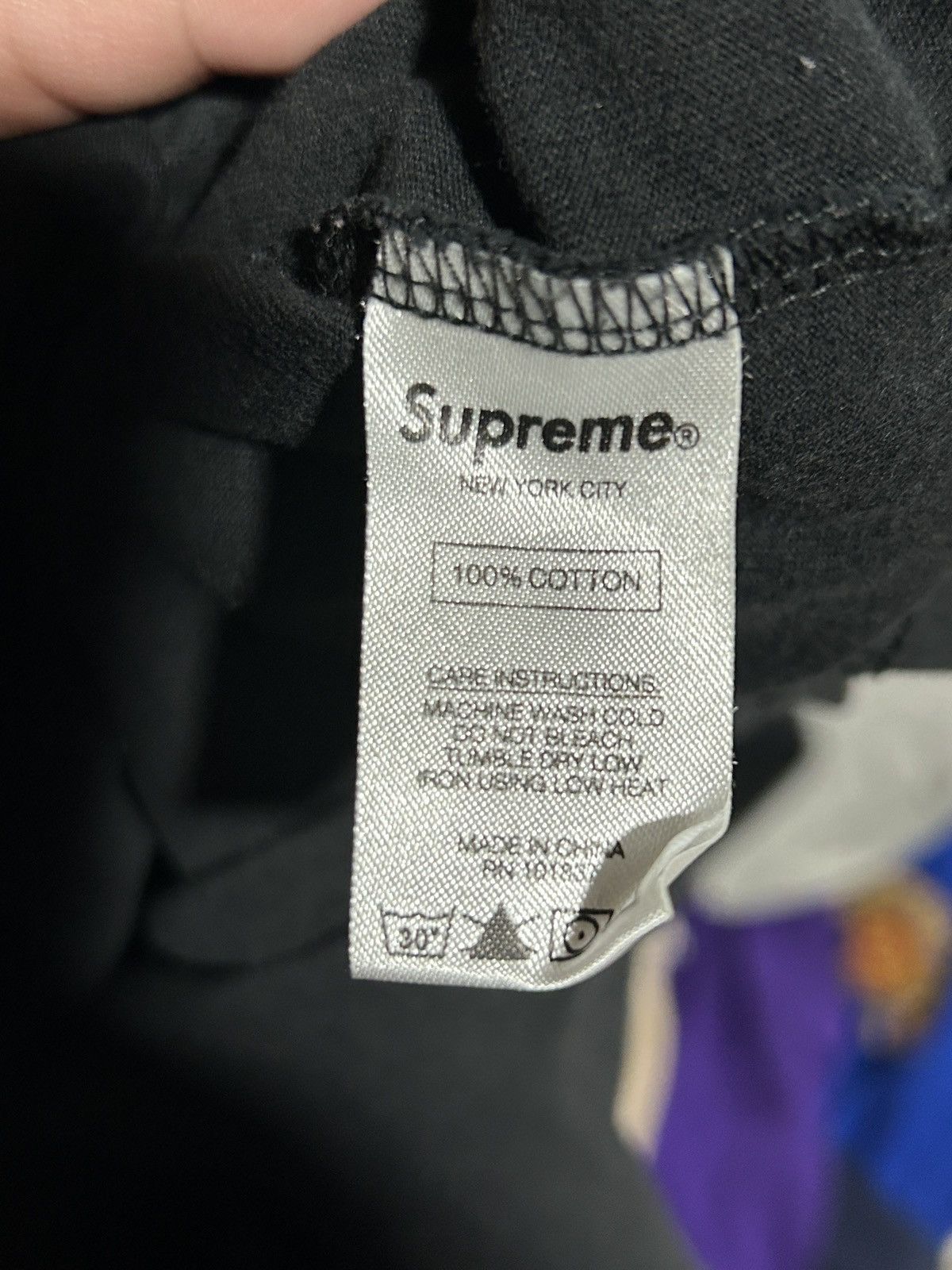 Supreme Small Box Reflective Logo Supreme Tee Size US XL / EU 56 / 4 - 6 Thumbnail