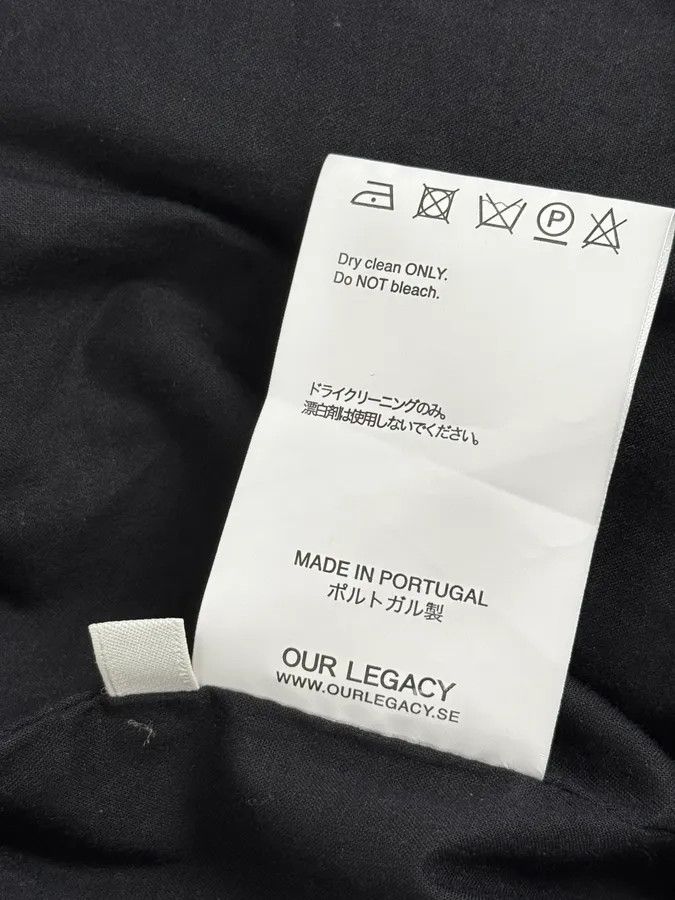 Our Legacy Our Legacy Navy Military Garment Bomber Jacket Size US M / EU 48-50 / 2 - 12 Thumbnail