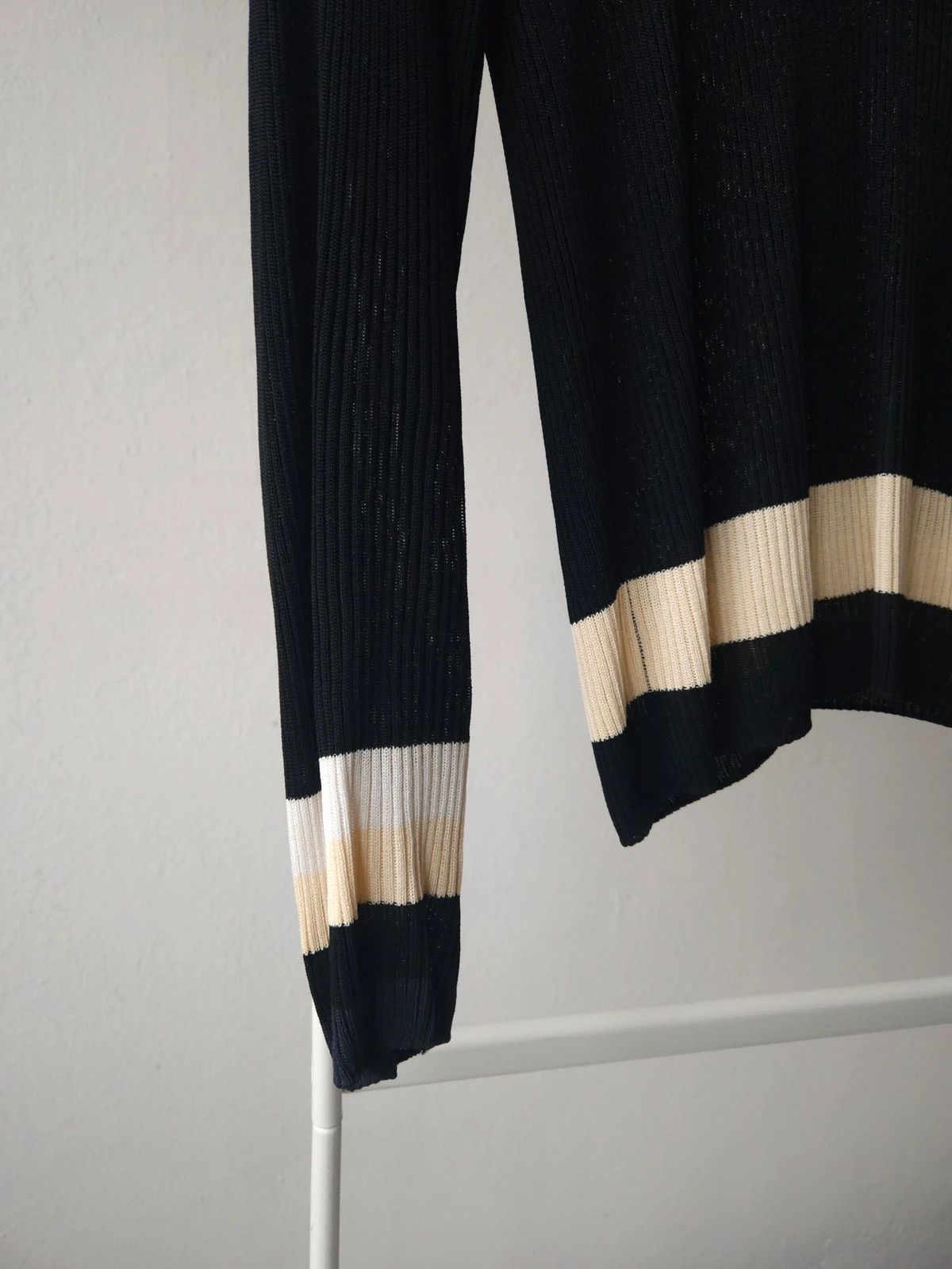 Chanel SS2001 Chanel viscose ribbed see through knit Size S / US 4 / IT 40 - 6 Thumbnail