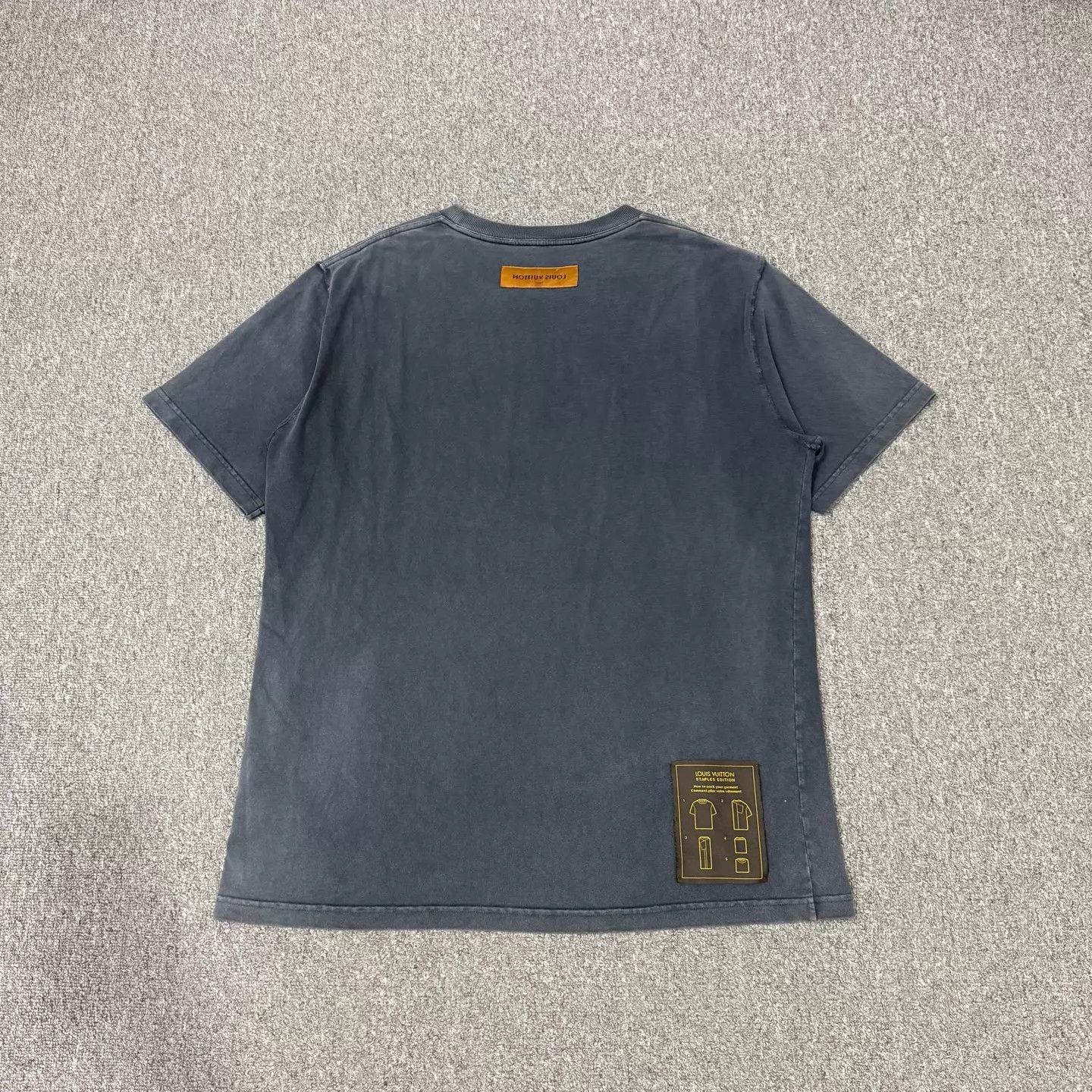 Louis Vuitton LV Gray Inside Out Back SS Tee XXL 95 New Size XXL / US 16-18 / IT 52-54 - 2 Thumbnail