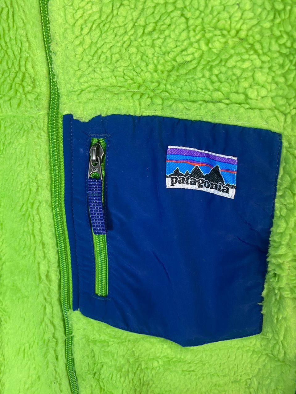 Patagonia Vintage Patagonia deep pile retro fleece jacket kids 12y Size US XS / EU 42 / 0 - 11 Thumbnail