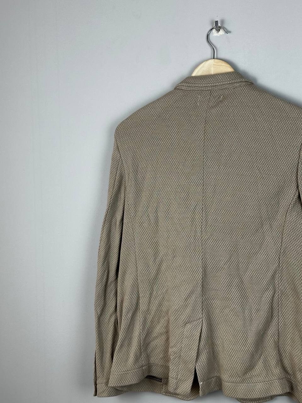 Designer Falconeri Luxury Casual Cotton Beige Blazer Jacket Size US M / EU 48-50 / 2 - 8 Thumbnail