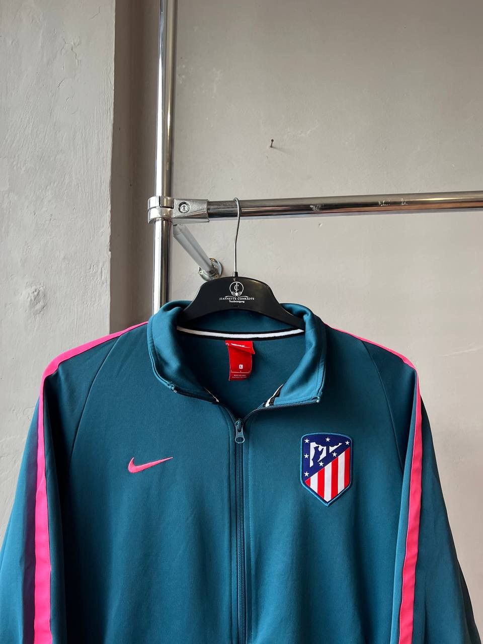 Nike 2017/18 ATLETICO MADRID DRILL SOCCER FOOTBALL NIKE JACKET L Size US L / EU 52-54 / 3 - 3 Thumbnail