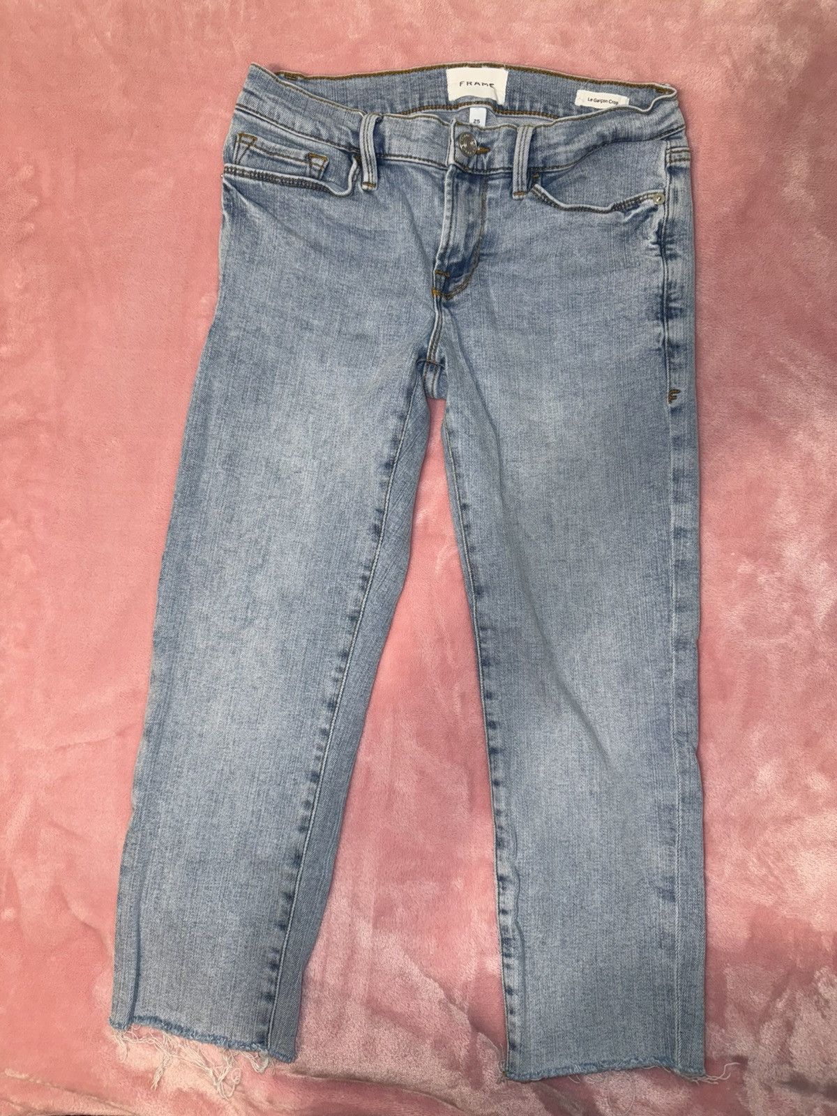 Frame Frame Le Garçon Crop Jeans Size 25 Women’s Size 25" / US 0 / IT 36 - 1 Thumbnail
