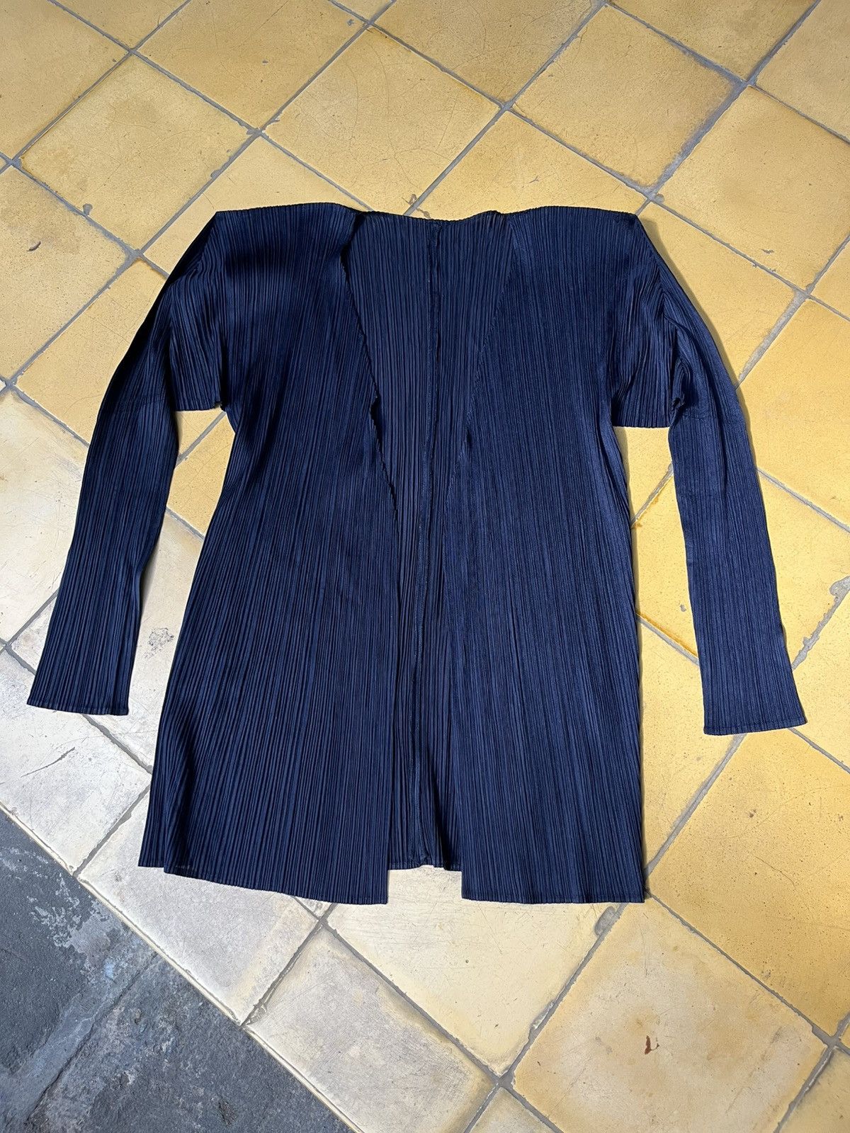 Pleats Please Issey Miyake Issey miyake pleats please navy Size US L / EU 52-54 / 3 - 1 Thumbnail