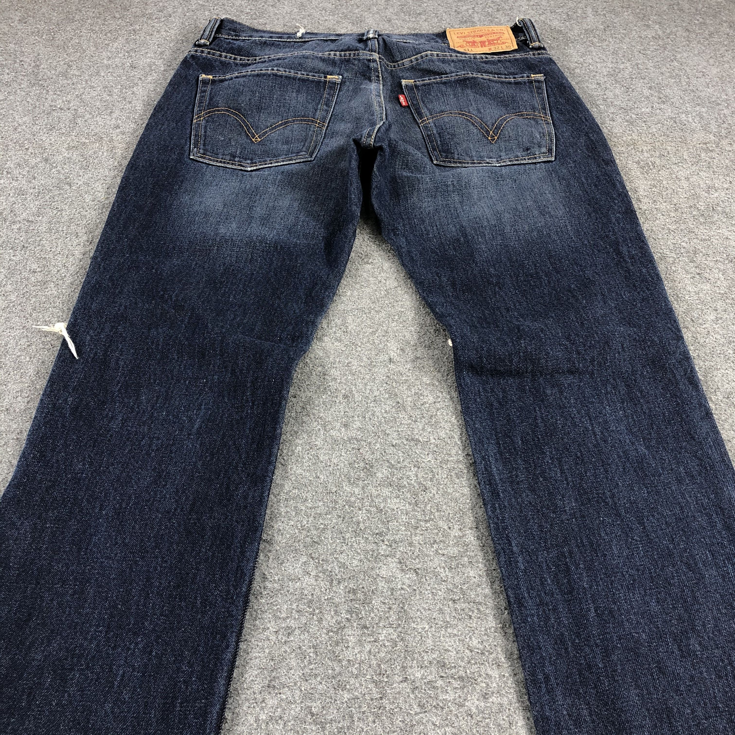Levi's × Vintage Vintage Distress Levis 511 Jeans-JM1275 Size US 32 / EU 48 - 4 Thumbnail