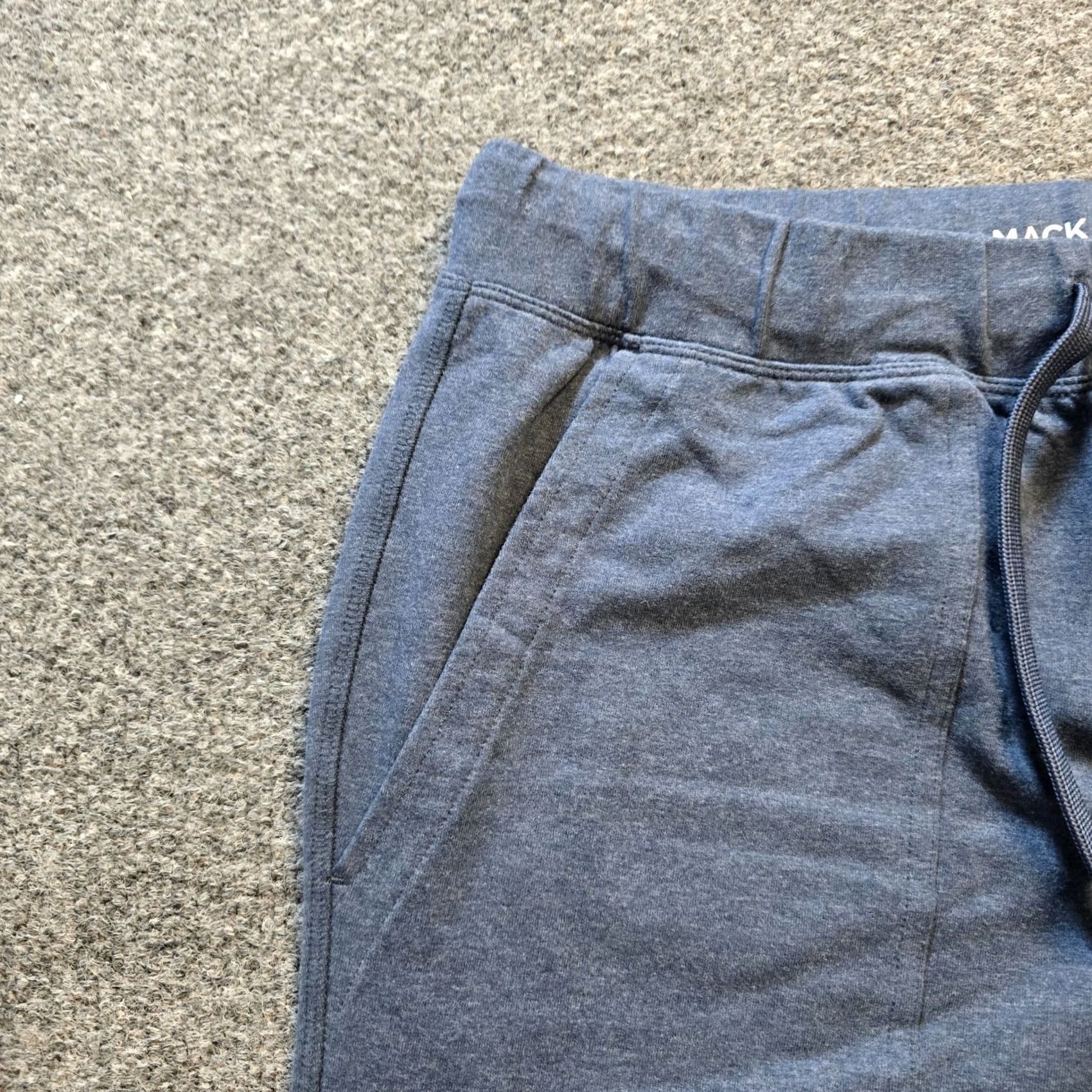 Vintage Mac Weldon Pants Mens Small Blue ACE Sweatpants Tapered Leg Pull On Casual Size US 29 - 3 Thumbnail