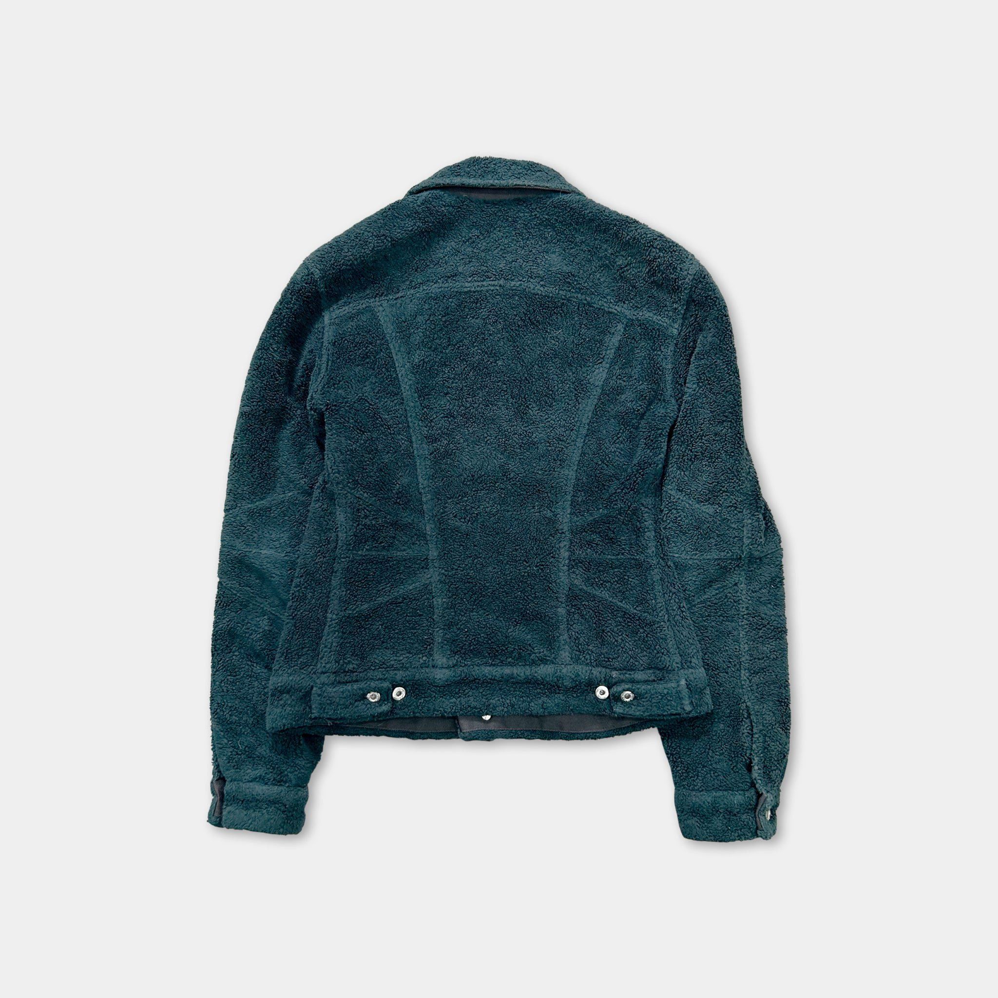 Dolce & Gabbana Dolce & Gabbana Towel Texture Dark Turquoise Fur Jackets Size S / US 4 / IT 40 - 5 Thumbnail