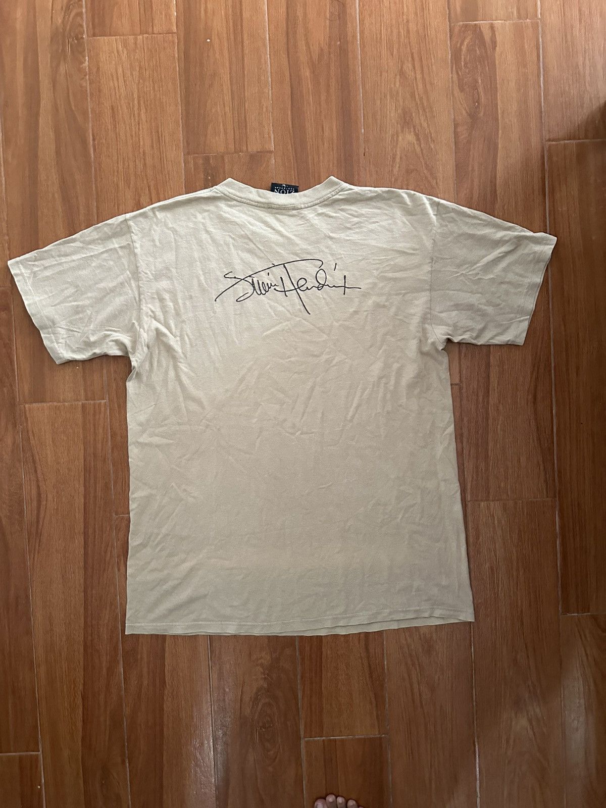 Jimi Hendrix Jimi Hendrix Guitar T-Shirt | Zion Rootswear Size US L / EU 52-54 / 3 - 2 Thumbnail