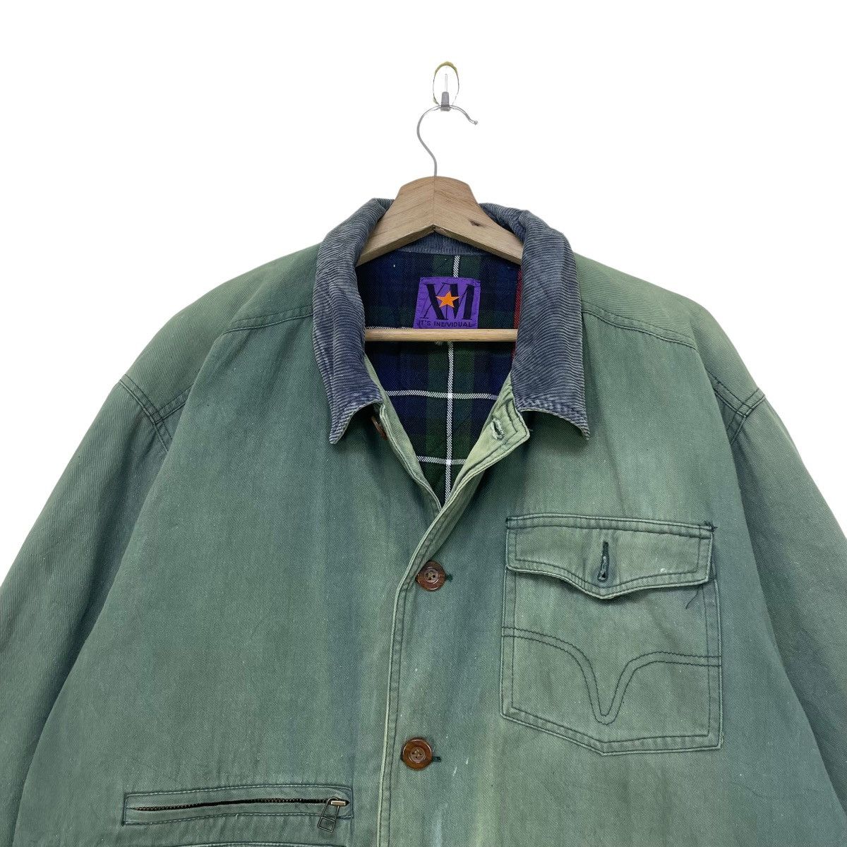 Japanese Brand × Vintage Japanese Brand It Individual Chore Jacket Style Size US M / EU 48-50 / 2 - 4 Thumbnail
