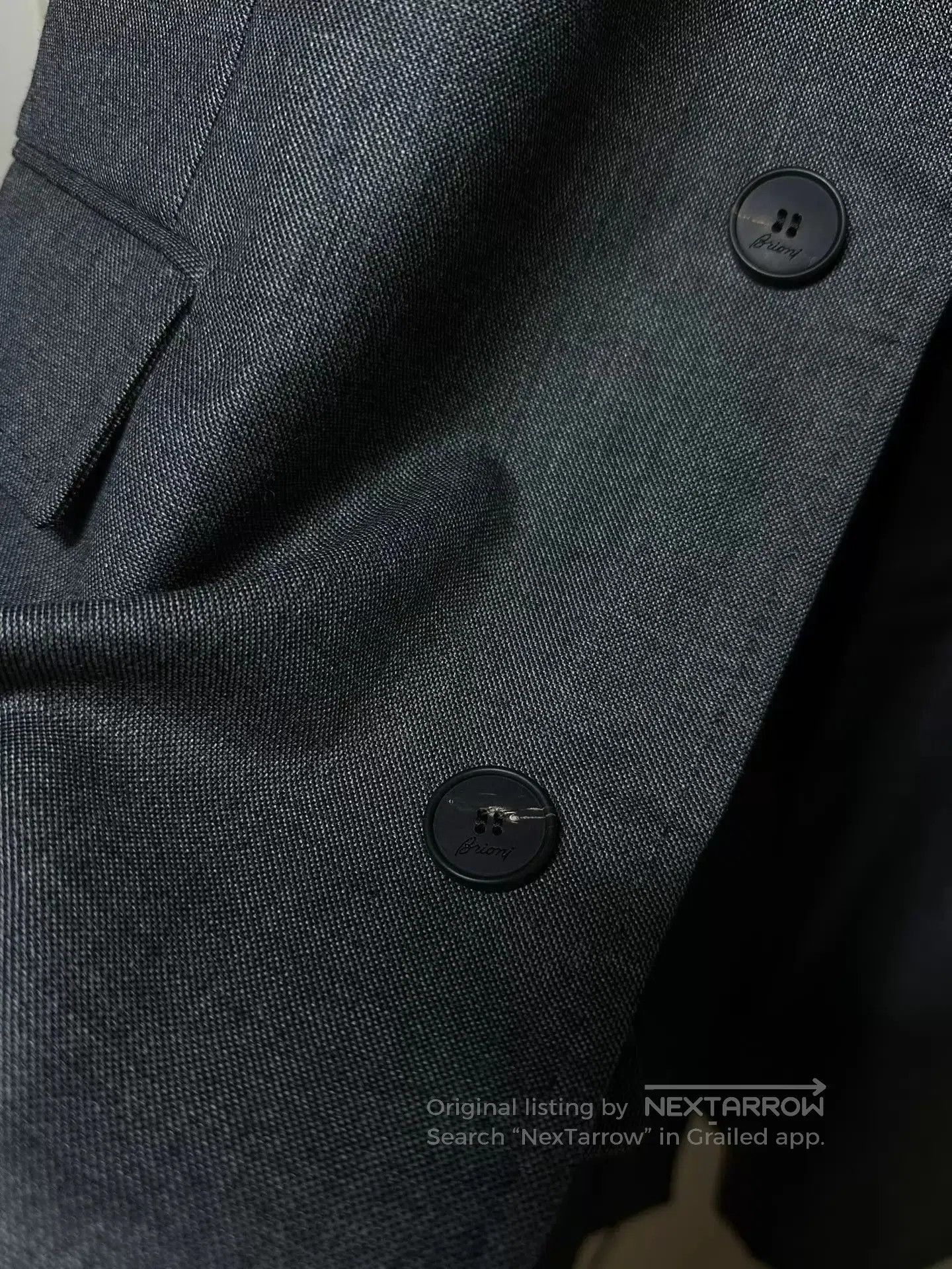 Brioni Black Long Tailored Coat - Size L. Size US L / EU 52-54 / 3 - 5 Thumbnail