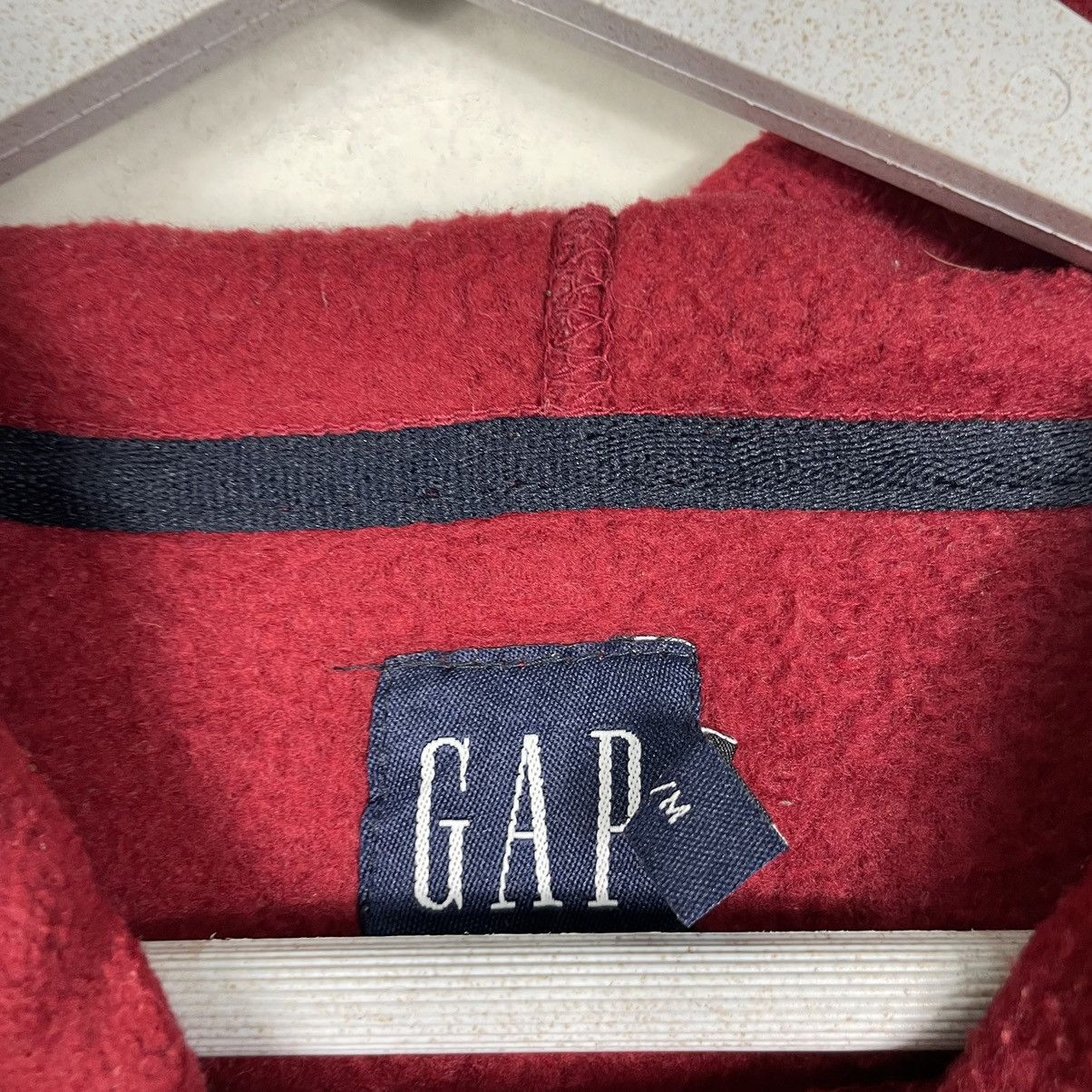 Japanese Brand × Vintage 💥90s GAP FLEECE PULLOVER HOODIE STREETWEAR FASHION Size US L / EU 52-54 / 3 - 10 Thumbnail