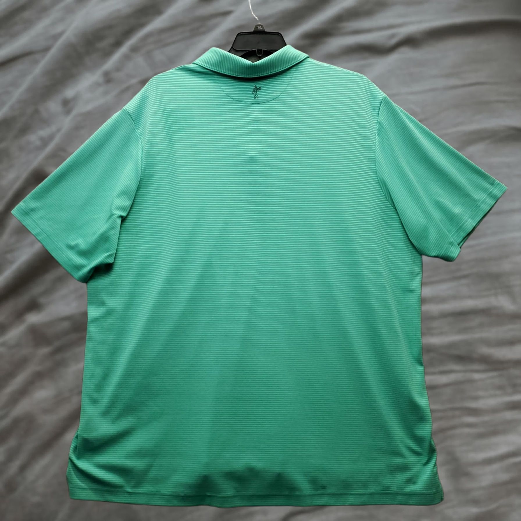Vintage Ashworth Polo Shirt Mens 2XL Multi Striped High Low Slit Short Sleeve Pony Logo Shirt Size US XXL / EU 58 / 5 - 1 Thumbnail