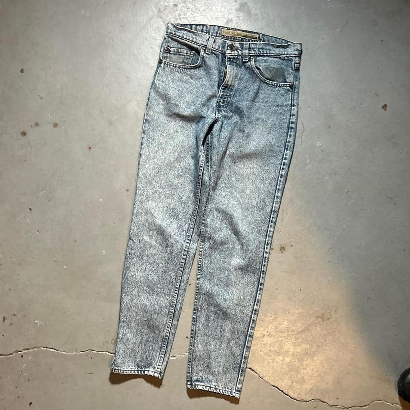 Levi's 90s levis denim jeans made in usa silver tab skinny Size US 28 / EU 44 - 2 Thumbnail