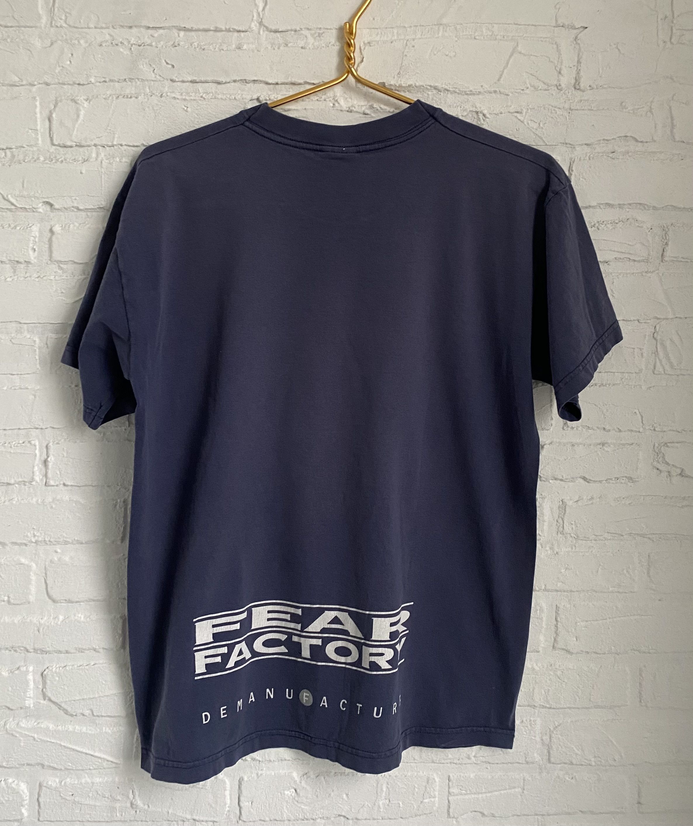 Band Tees × Vintage Vintage 90s Fear factor demanufacture t-shirt Size US M / EU 48-50 / 2 - 2 Thumbnail
