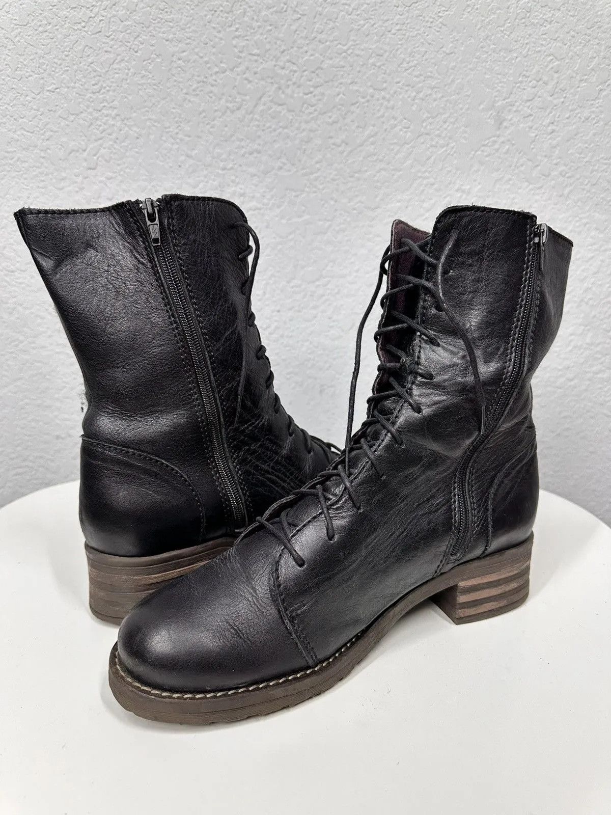 A.S.98 Vintage Leather Boots Hysteric Glamour AS 98 Style GOA Size US 9 / EU 42 - 9 Thumbnail