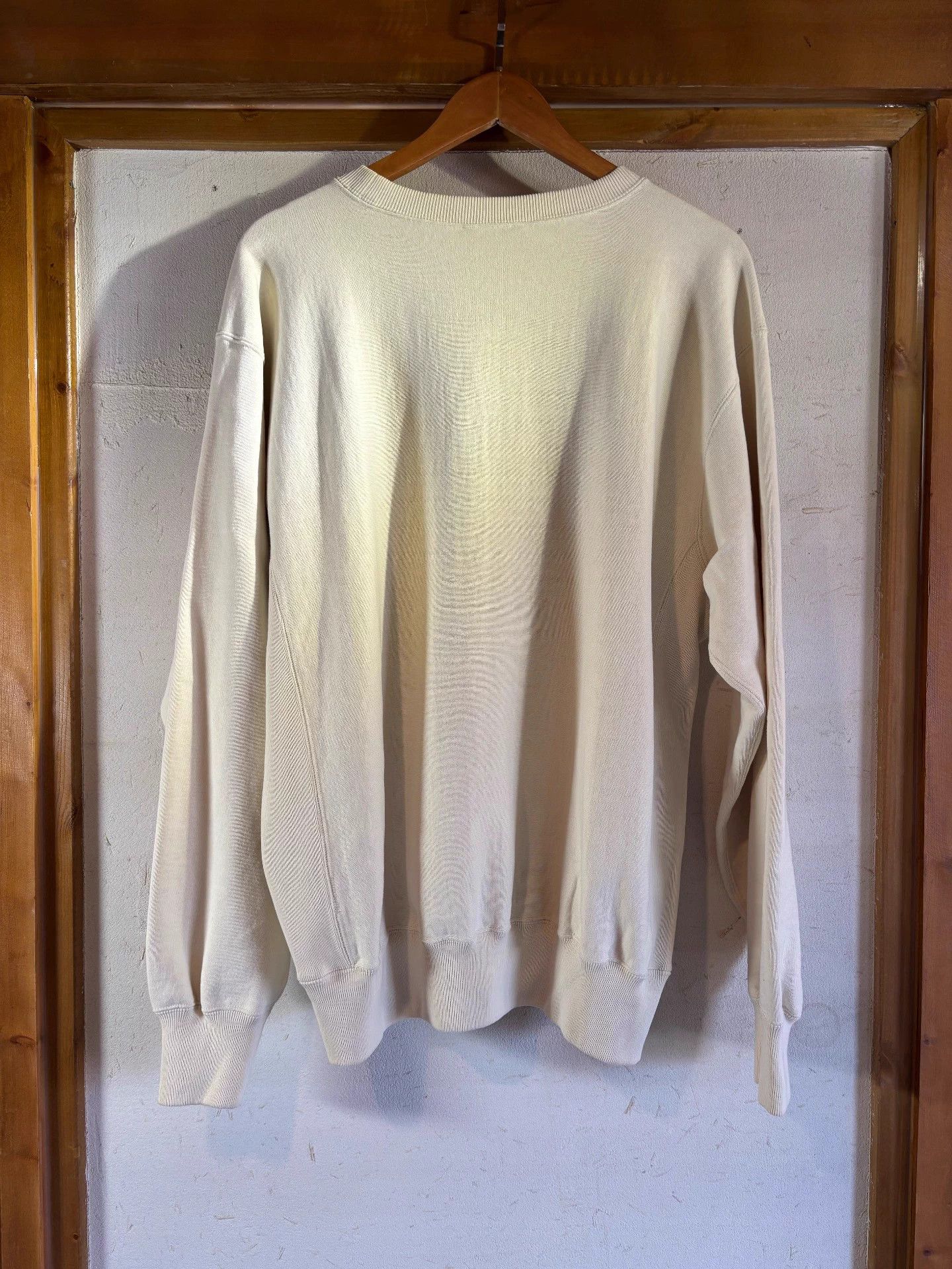 Auralee Auralee 25ss Garment Dyed Elastic High Gauge Sweatshirt Size US XXL / EU 58 / 5 - 8 Thumbnail
